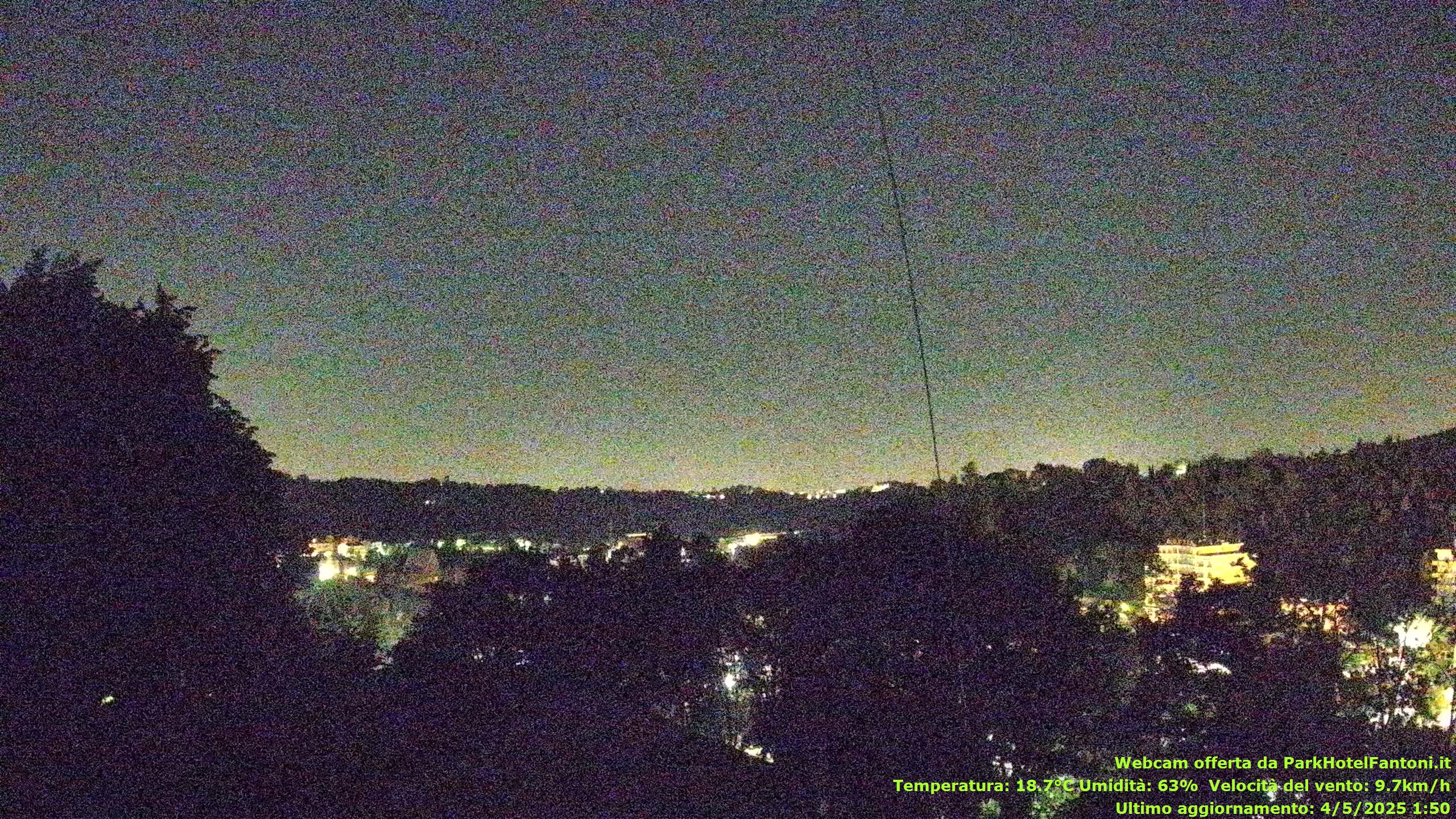 immagine della webcam nei dintorni di Pontenure: webcam Salsomaggiore Terme