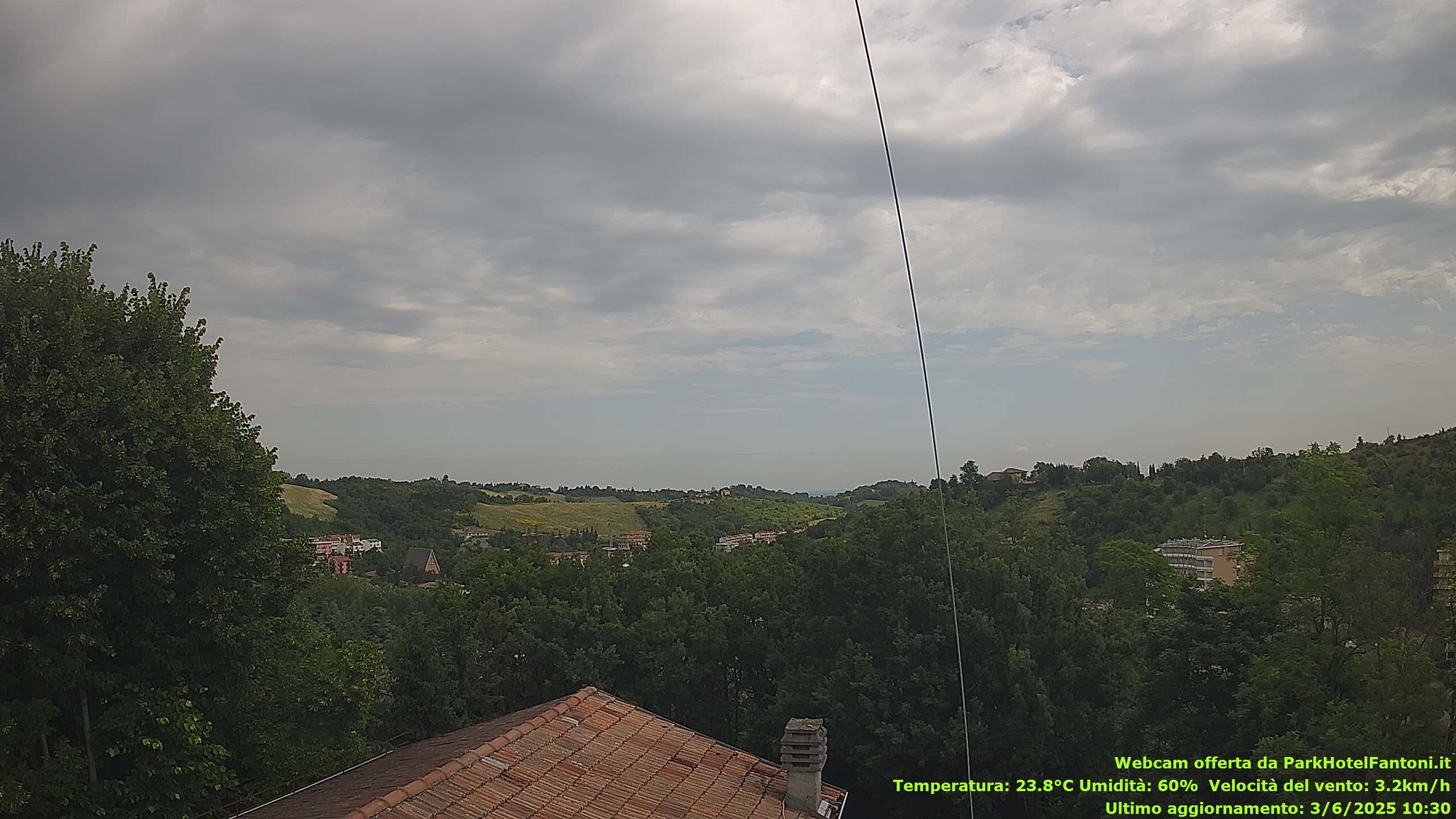 immagine della webcam nei dintorni di Varano de' Melegari: webcam Salsomaggiore Terme