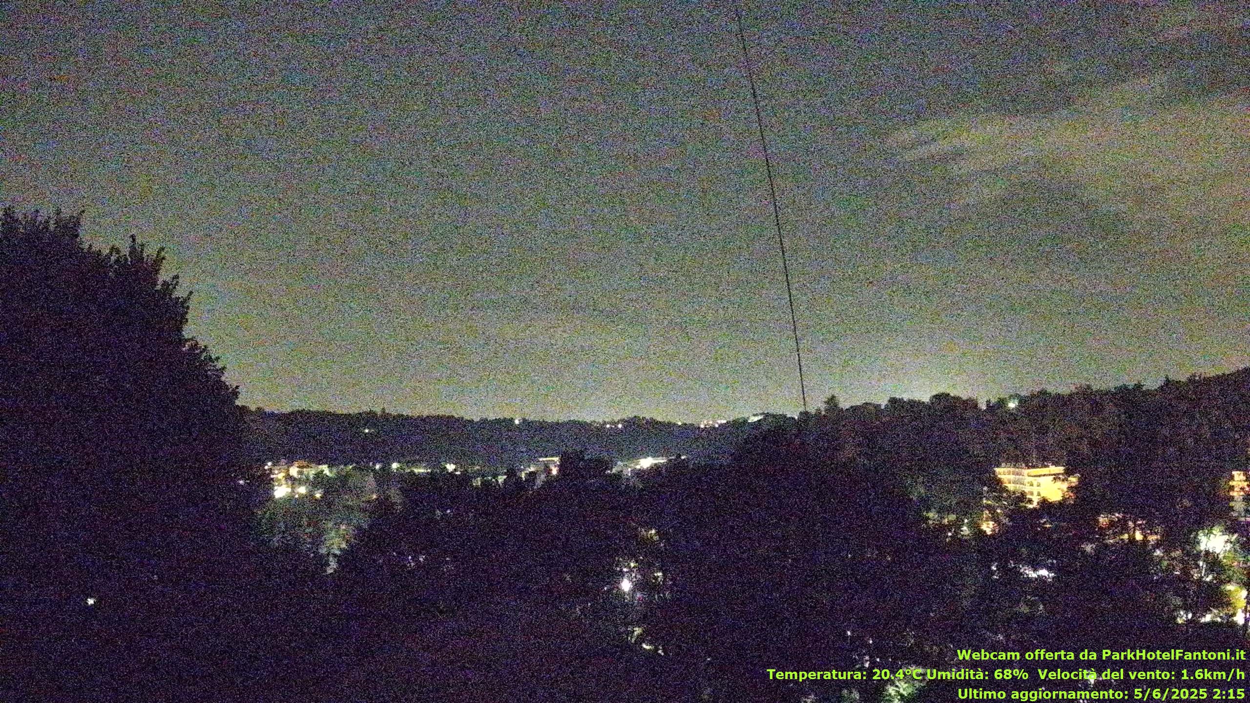 immagine della webcam nei dintorni di Terenzo: webcam Salsomaggiore Terme