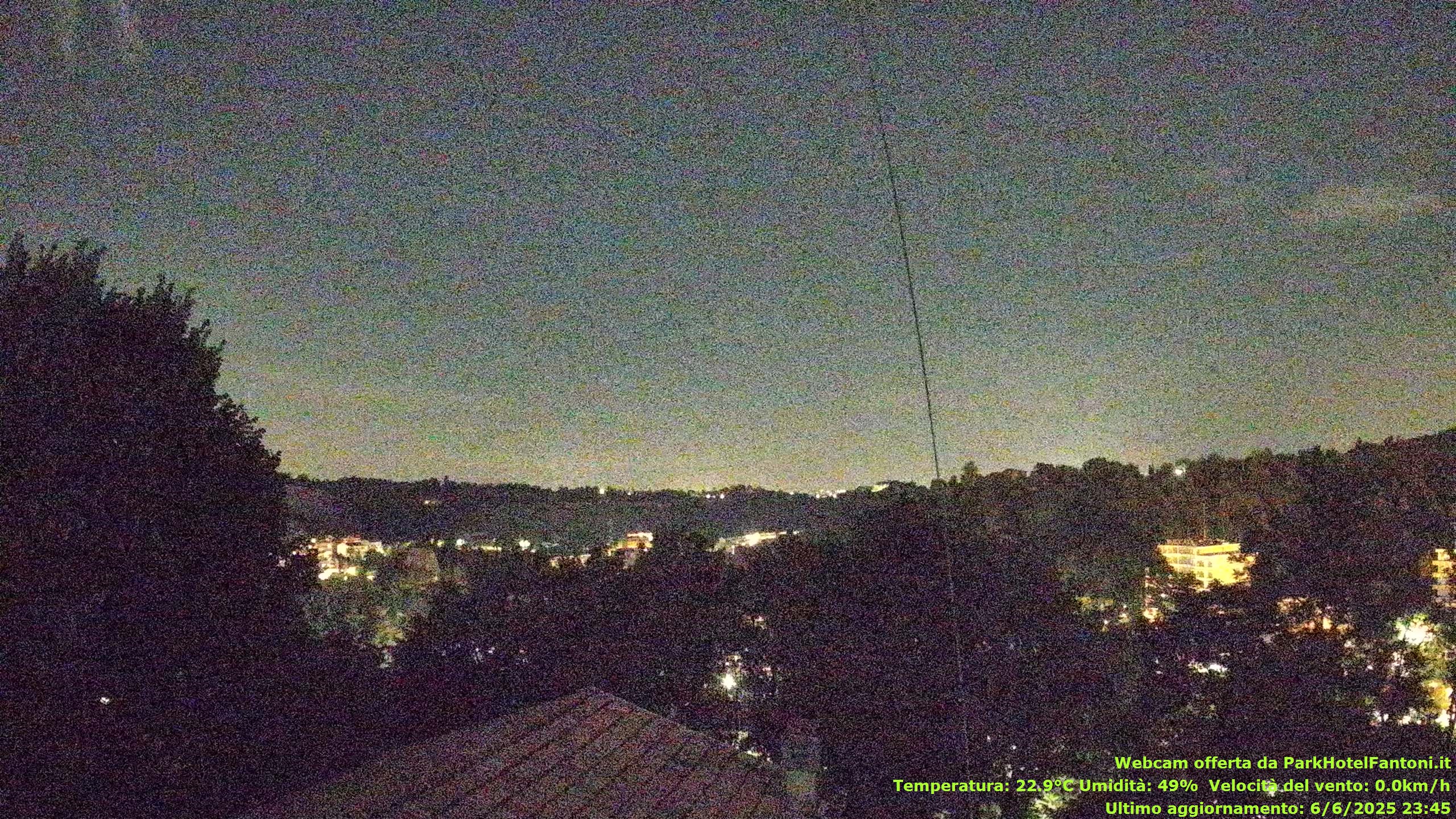 immagine della webcam nei dintorni di Corcagnano: webcam Salsomaggiore Terme