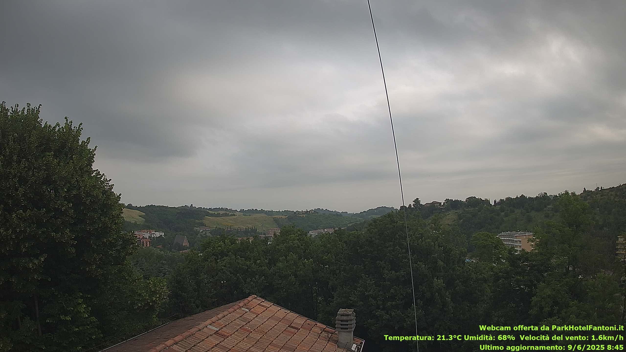 immagine della webcam nei dintorni di Morfasso: webcam Salsomaggiore Terme
