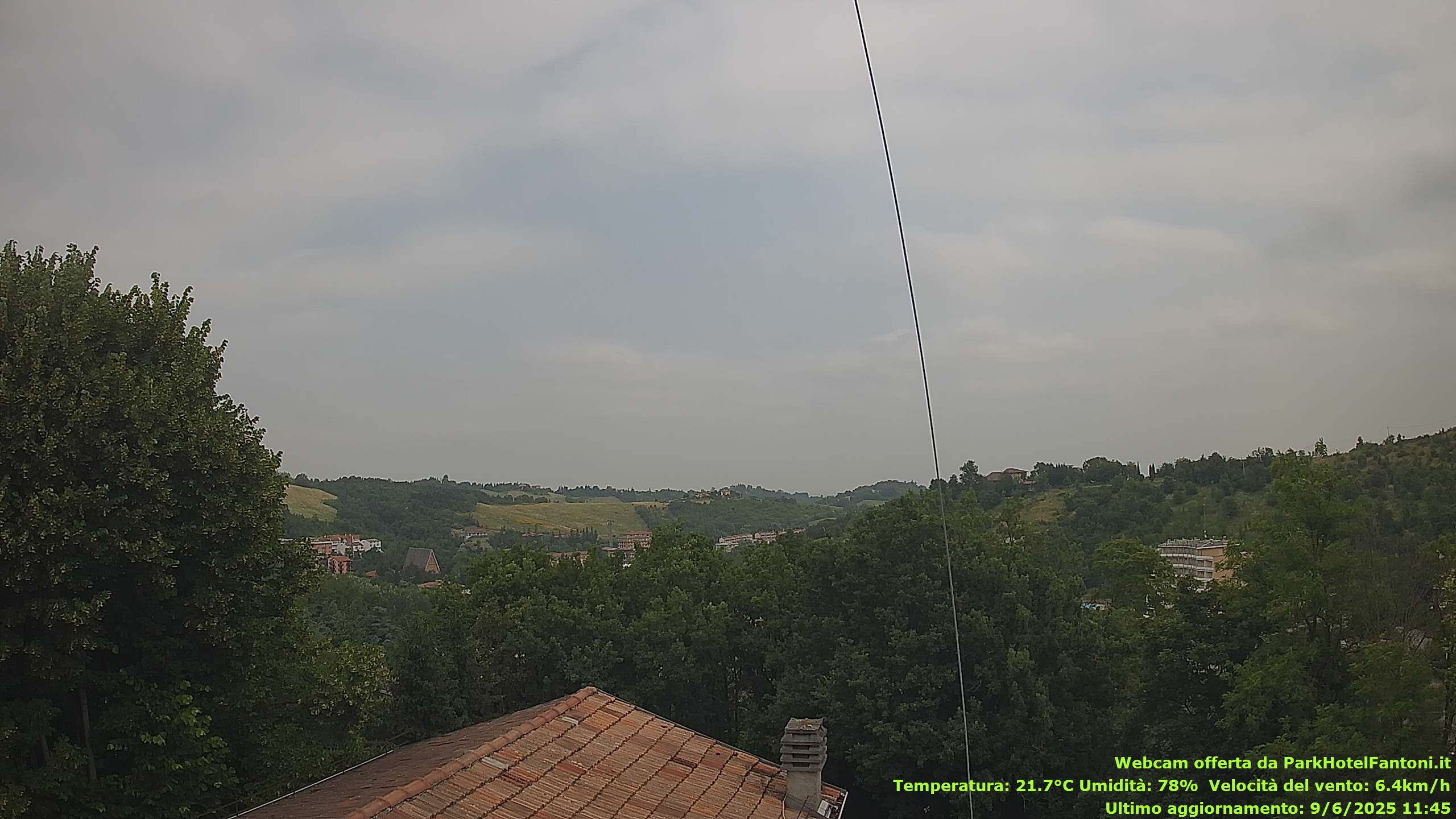 immagine della webcam nei dintorni di Varano de' Melegari: webcam Salsomaggiore Terme