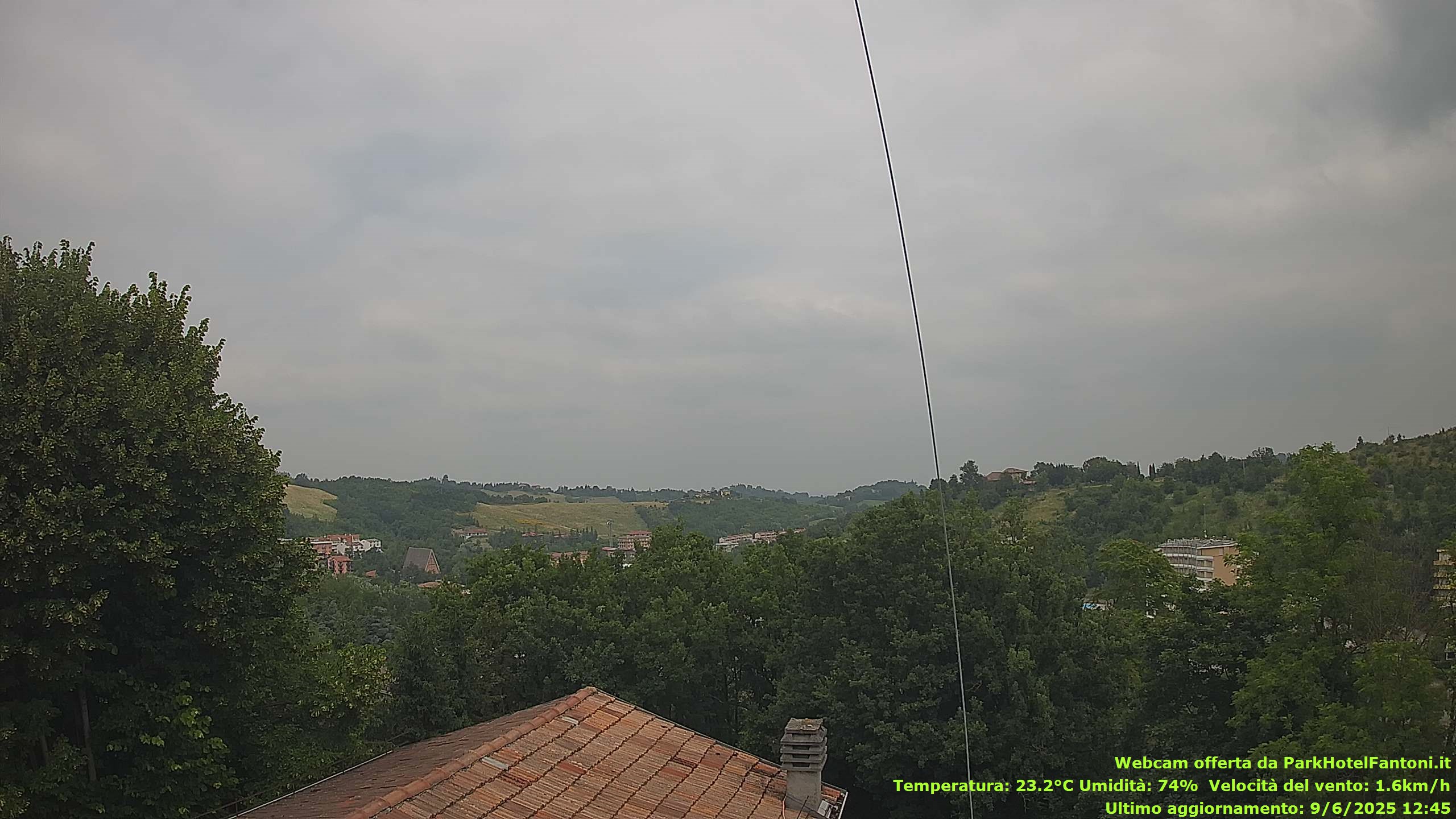 immagine della webcam nei dintorni di Bardi: webcam Salsomaggiore Terme