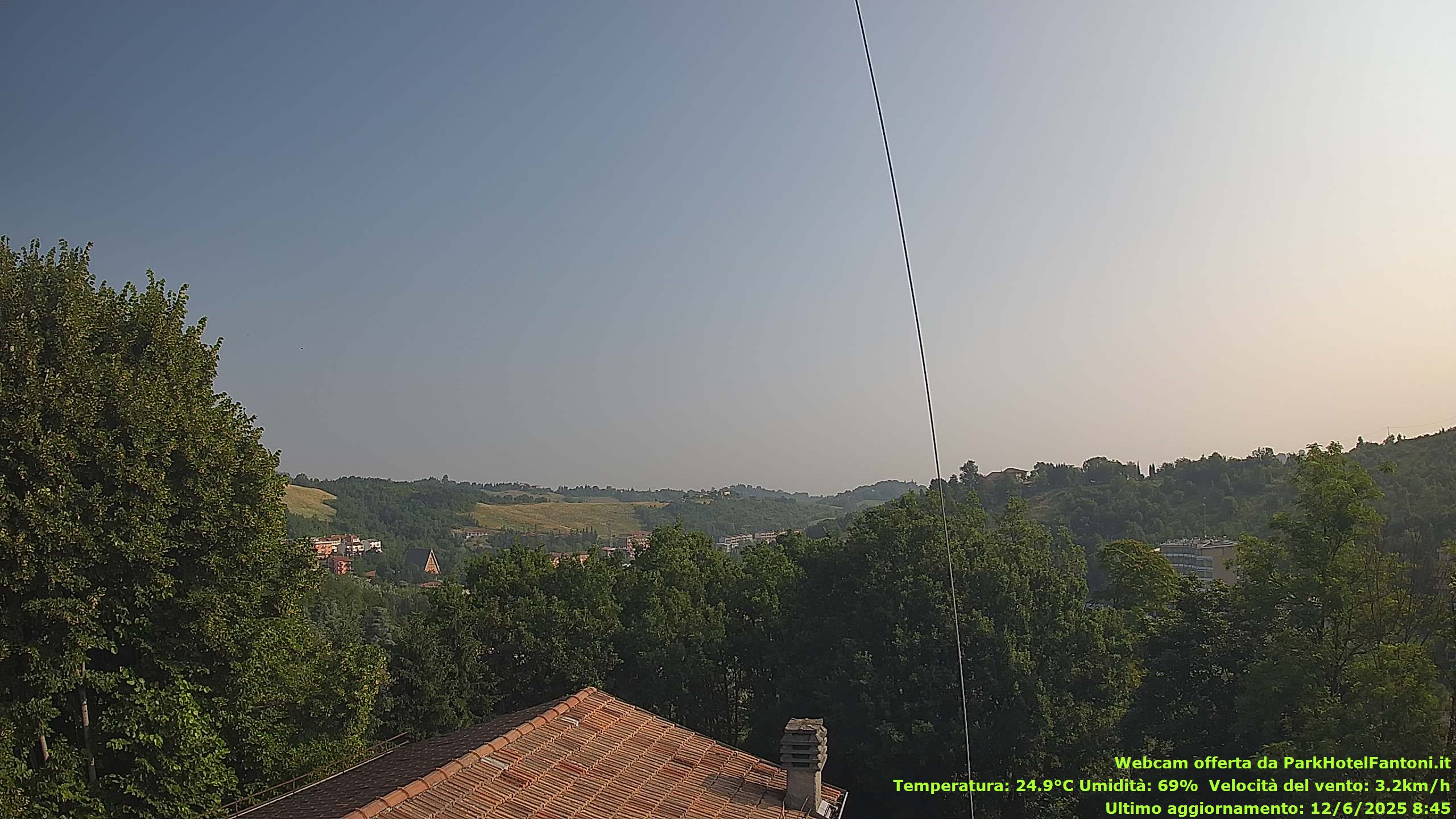 immagine della webcam nei dintorni di Fornovo di Taro: webcam Salsomaggiore Terme