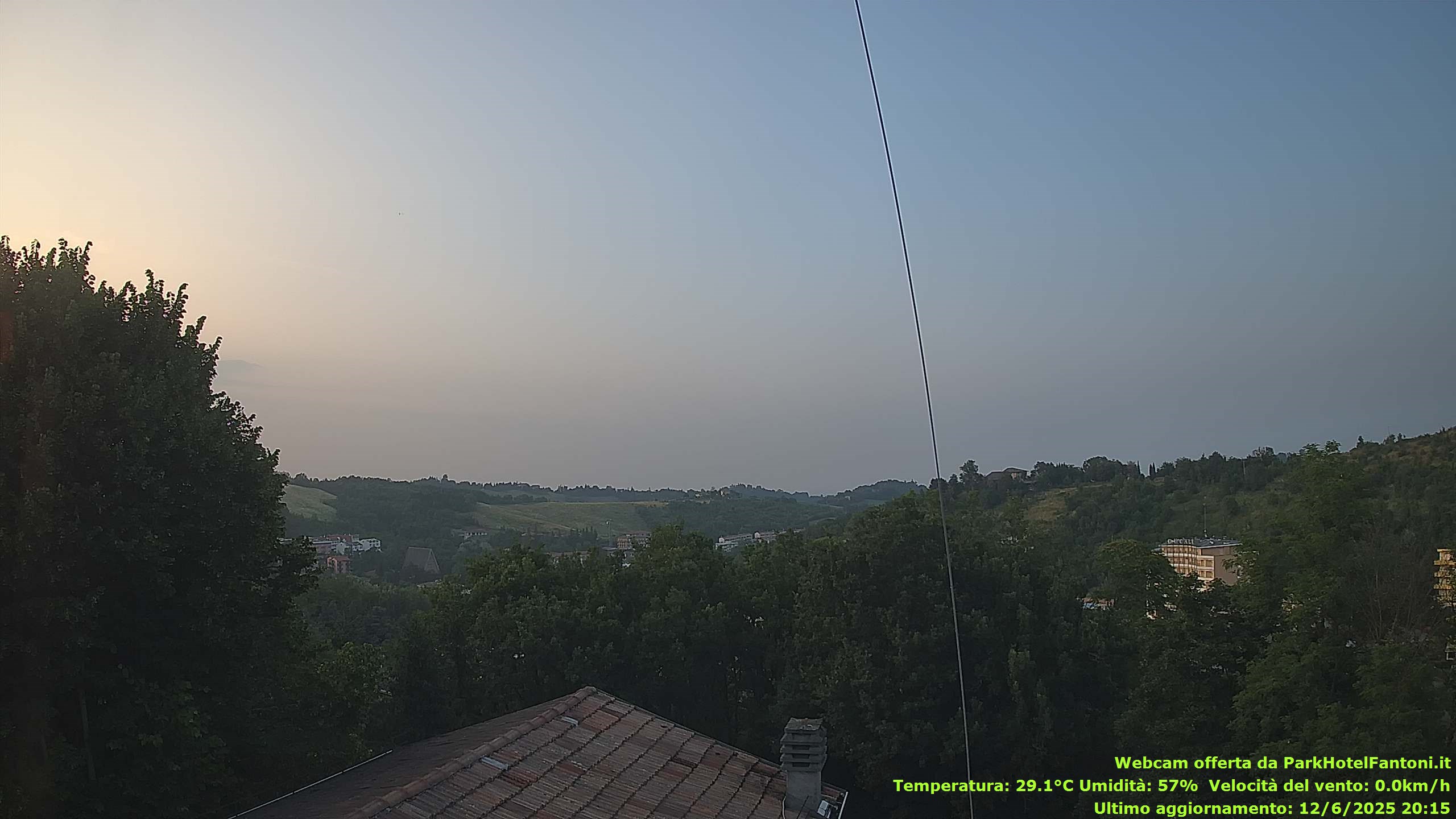 immagine della webcam nei dintorni di Calestano: webcam Salsomaggiore Terme
