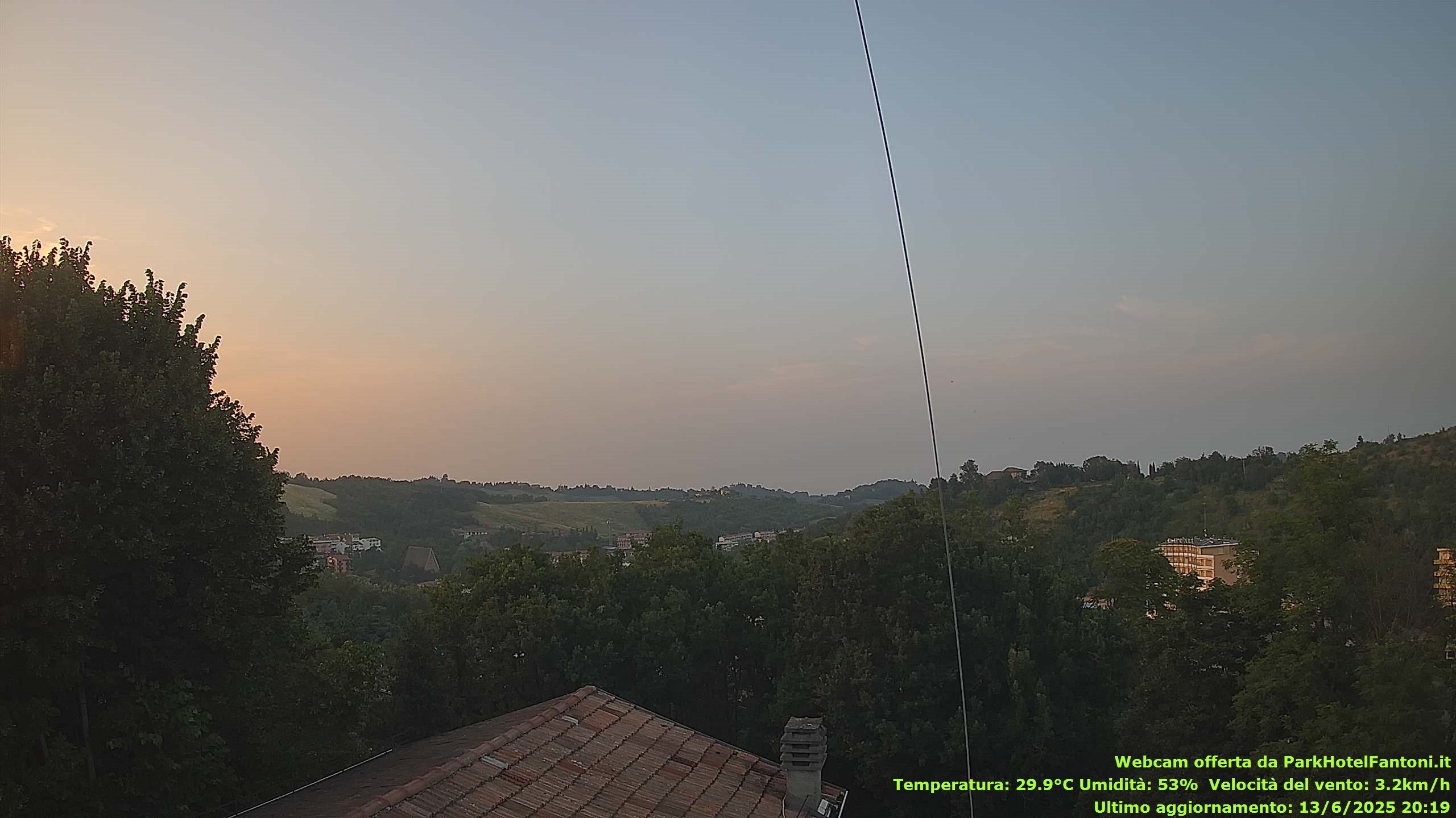 immagine della webcam nei dintorni di Calestano: webcam Salsomaggiore Terme