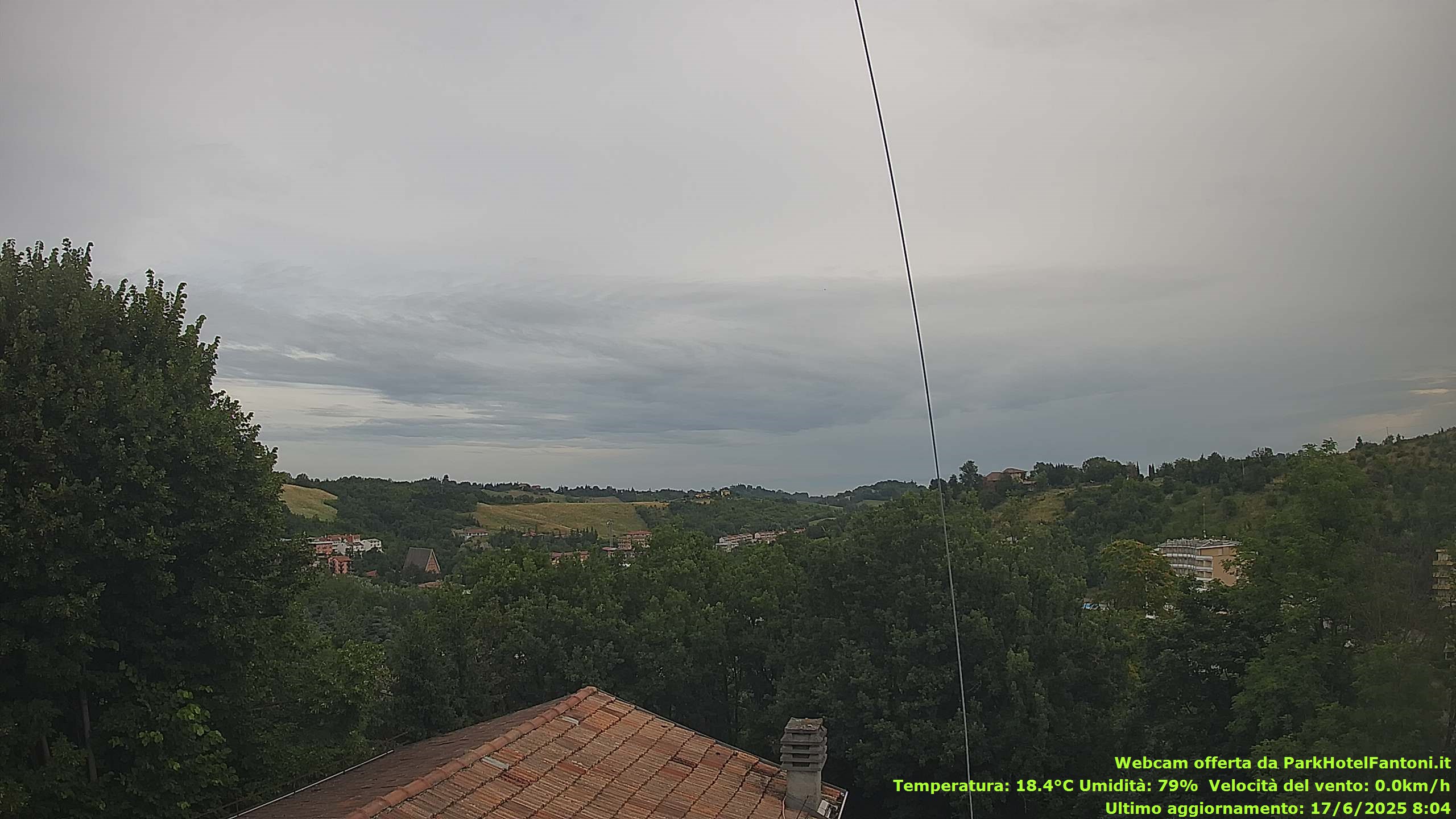 immagine della webcam nei dintorni di Morfasso: webcam Salsomaggiore Terme