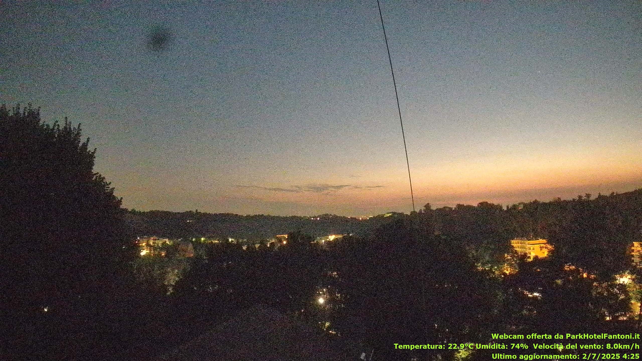 Preview delle webcam di Salsomaggiore Terme