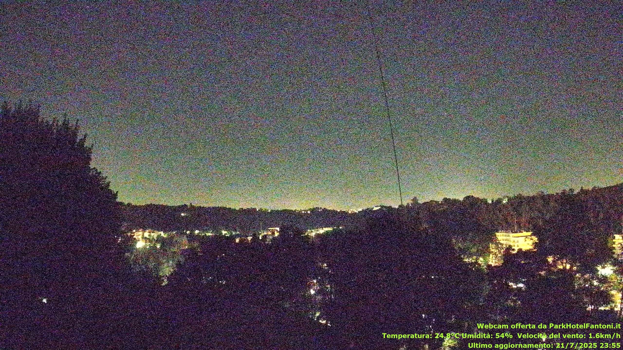 immagine della webcam nei dintorni di Corcagnano: webcam Salsomaggiore Terme