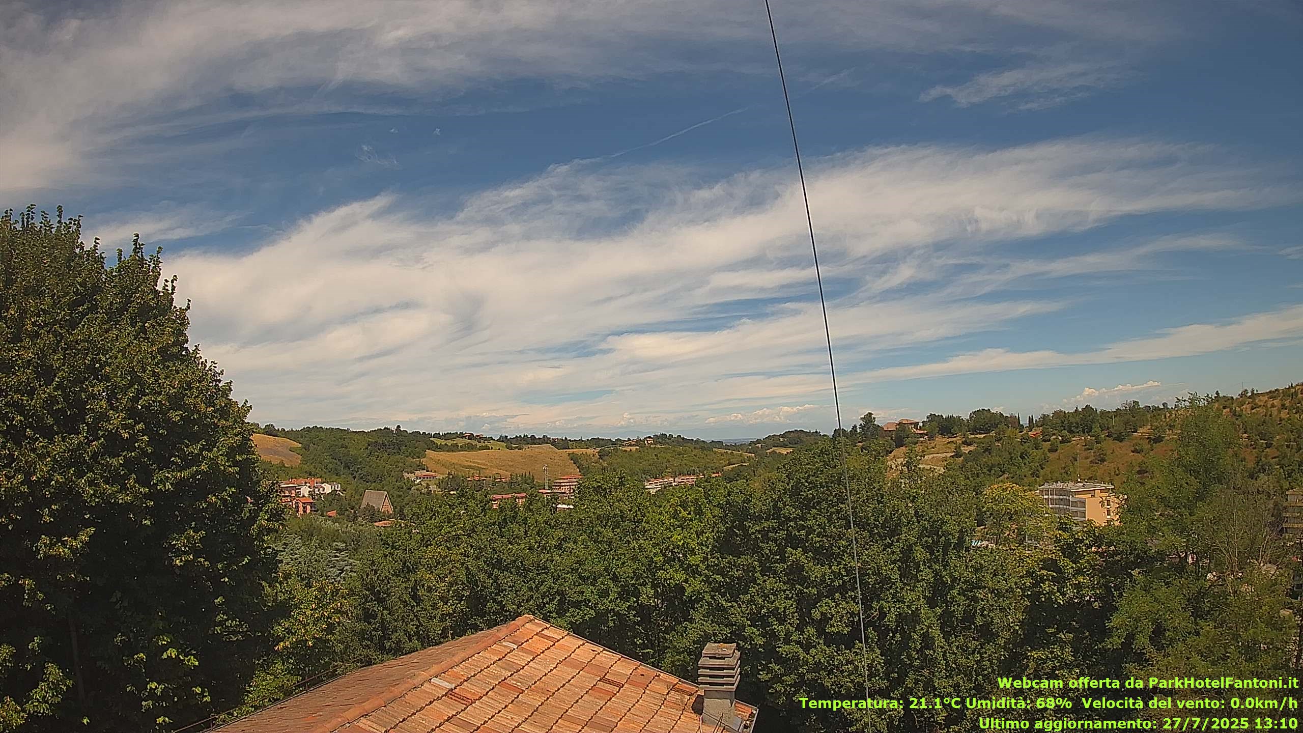 immagine della webcam nei dintorni di Terenzo: webcam Salsomaggiore Terme
