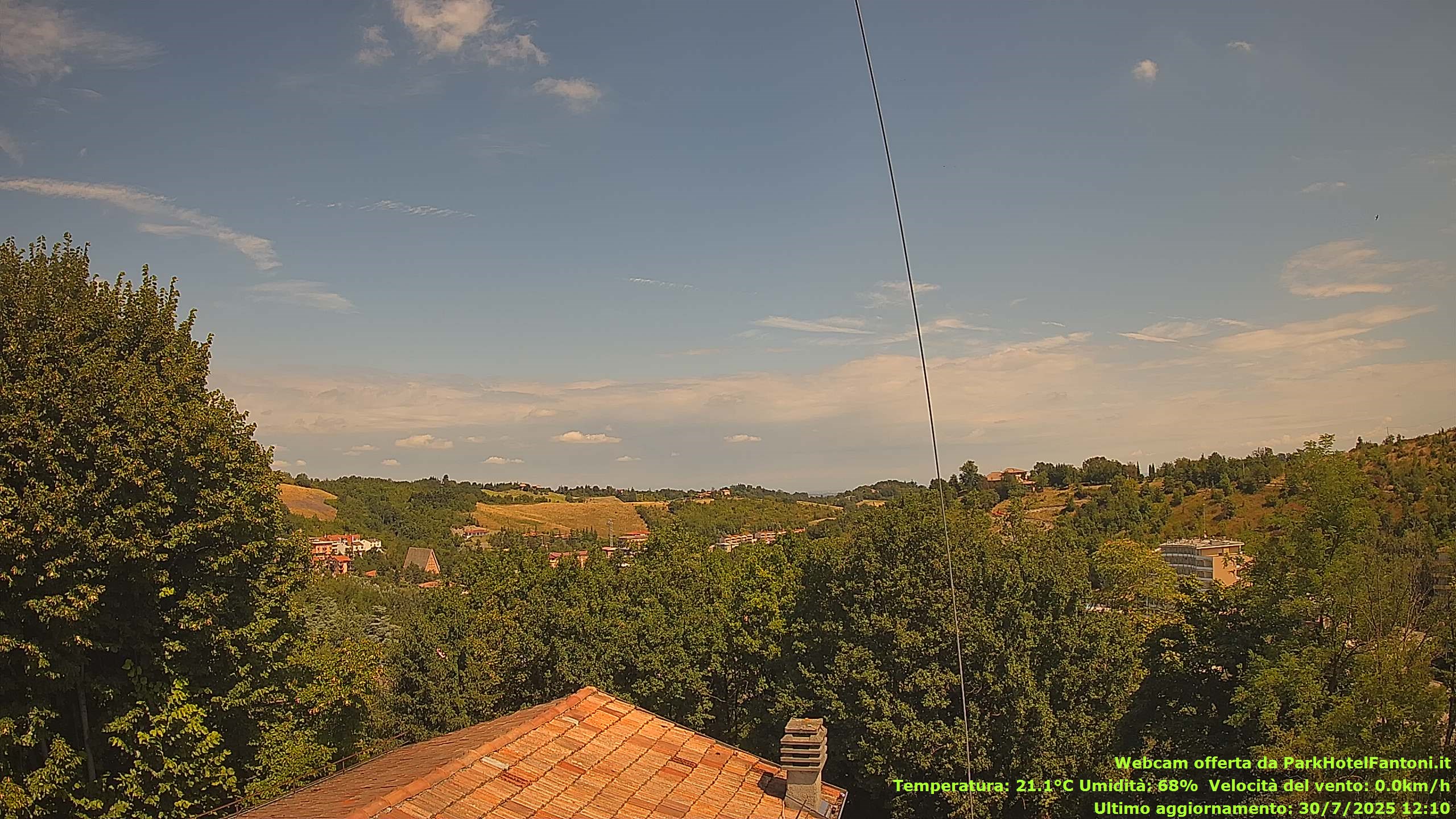 immagine della webcam nei dintorni di Parma: webcam Salsomaggiore Terme