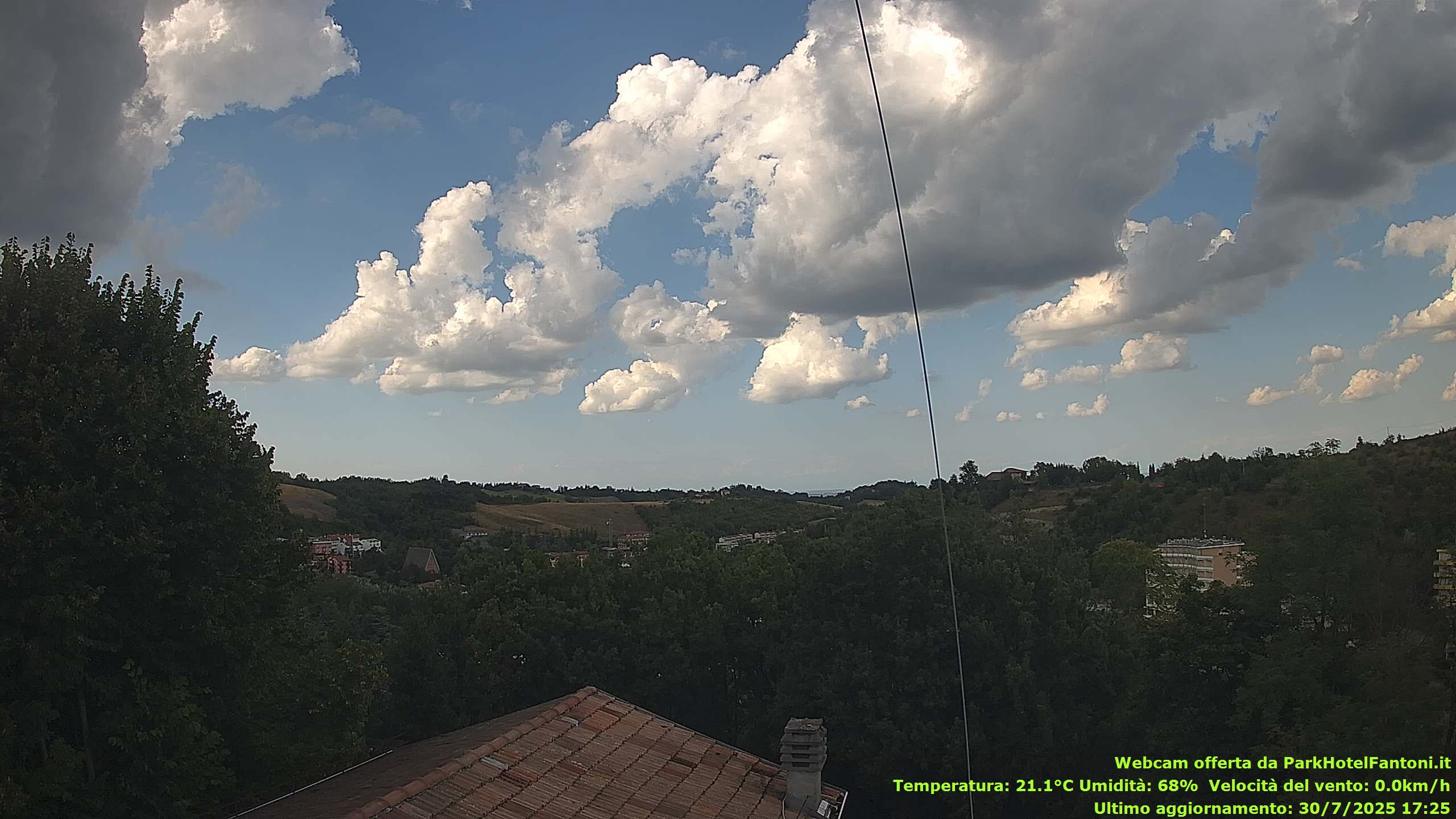 immagine della webcam nei dintorni di Fornovo di Taro: webcam Salsomaggiore Terme