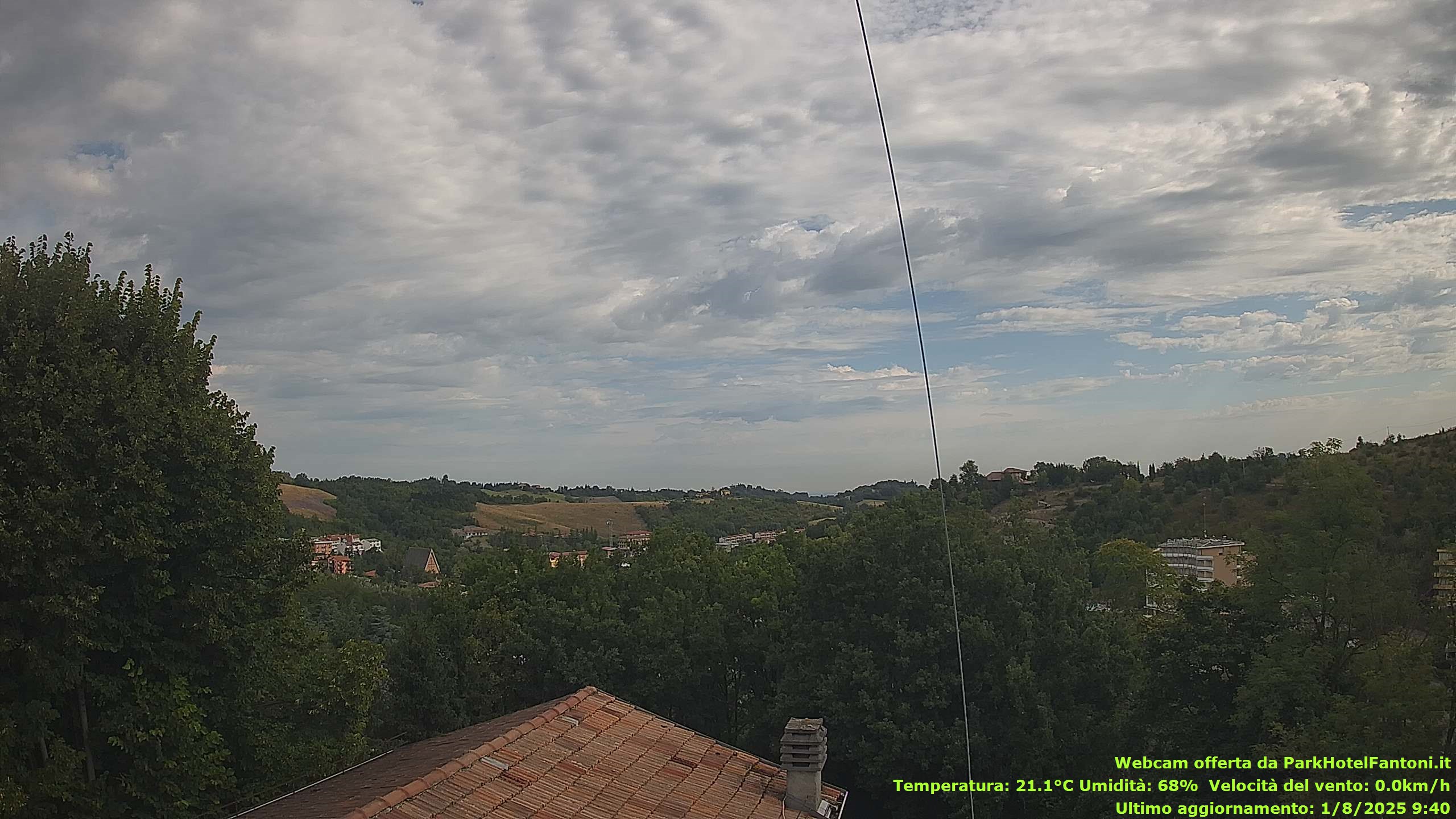 immagine della webcam nei dintorni di Fornovo di Taro: webcam Salsomaggiore Terme