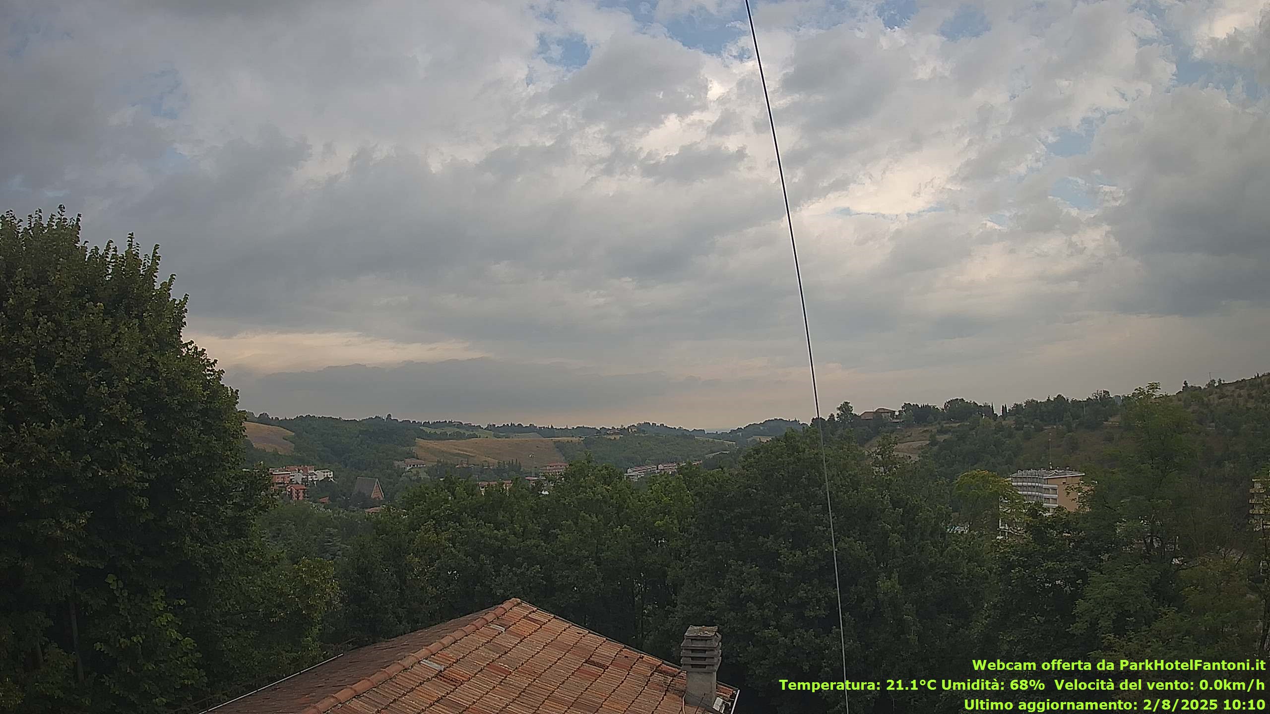 immagine della webcam nei dintorni di Varano de' Melegari: webcam Salsomaggiore Terme