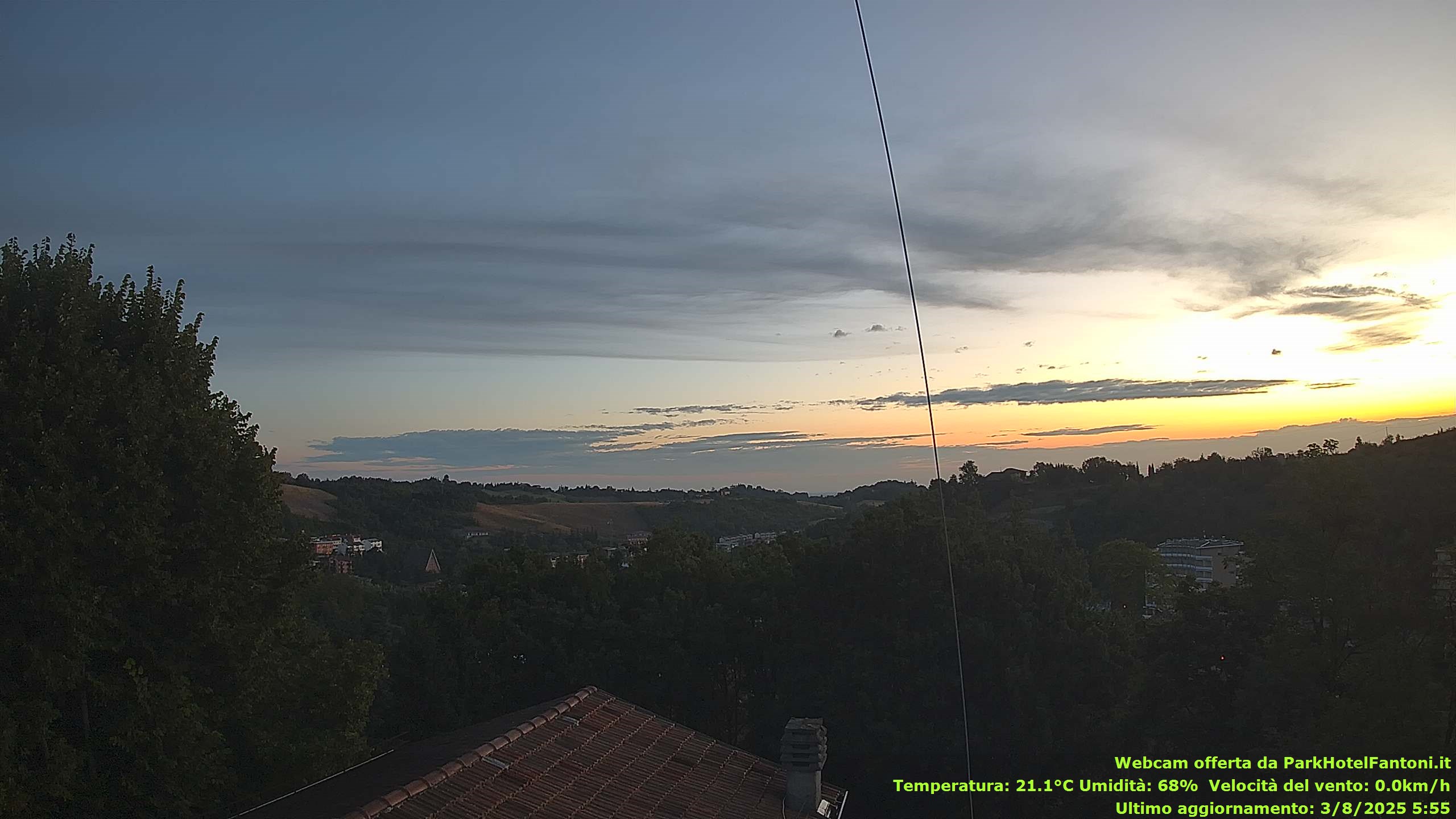 immagine della webcam nei dintorni di Fontevivo: webcam Salsomaggiore Terme