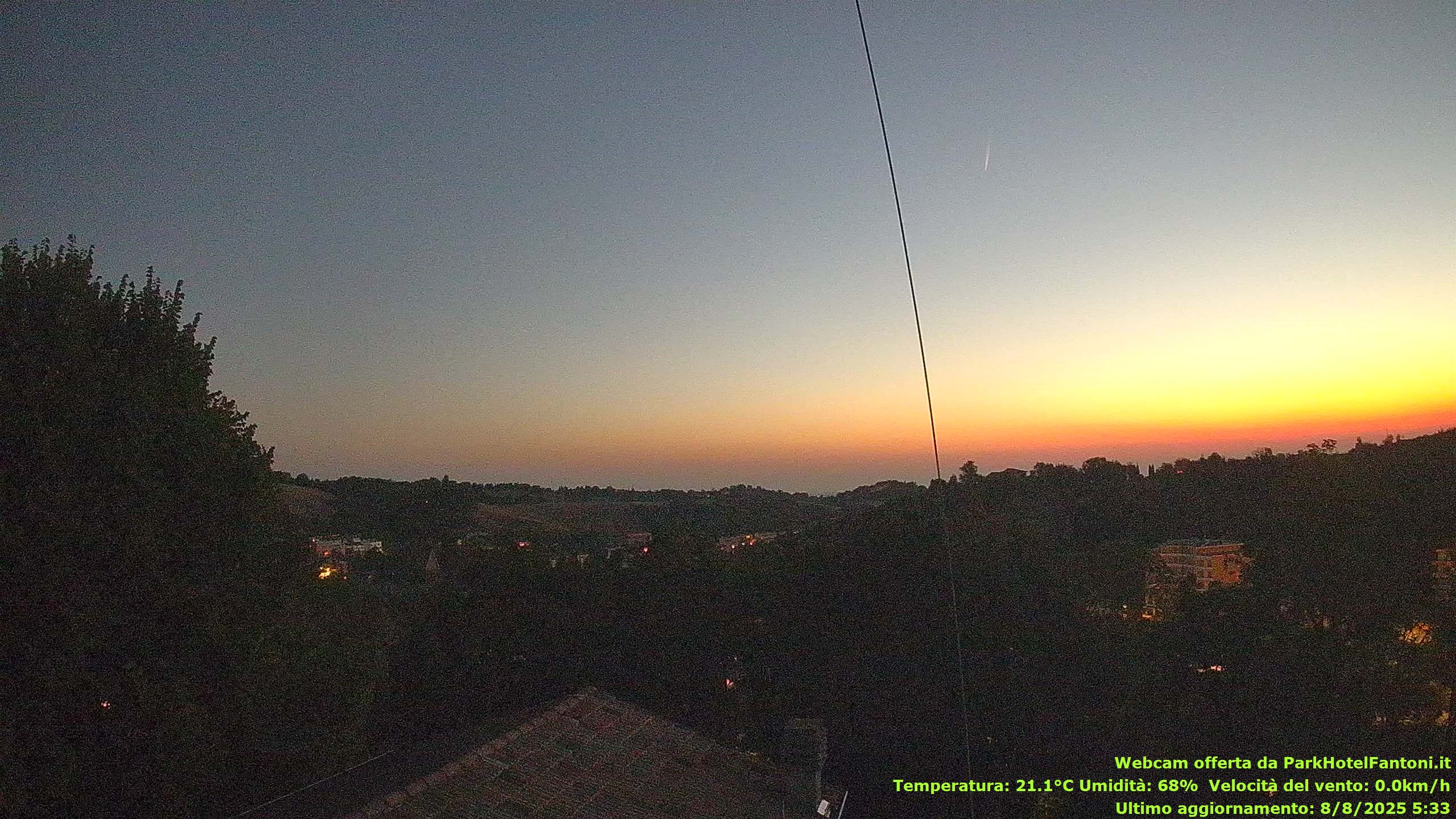 immagine della webcam nei dintorni di Parma: webcam Salsomaggiore Terme