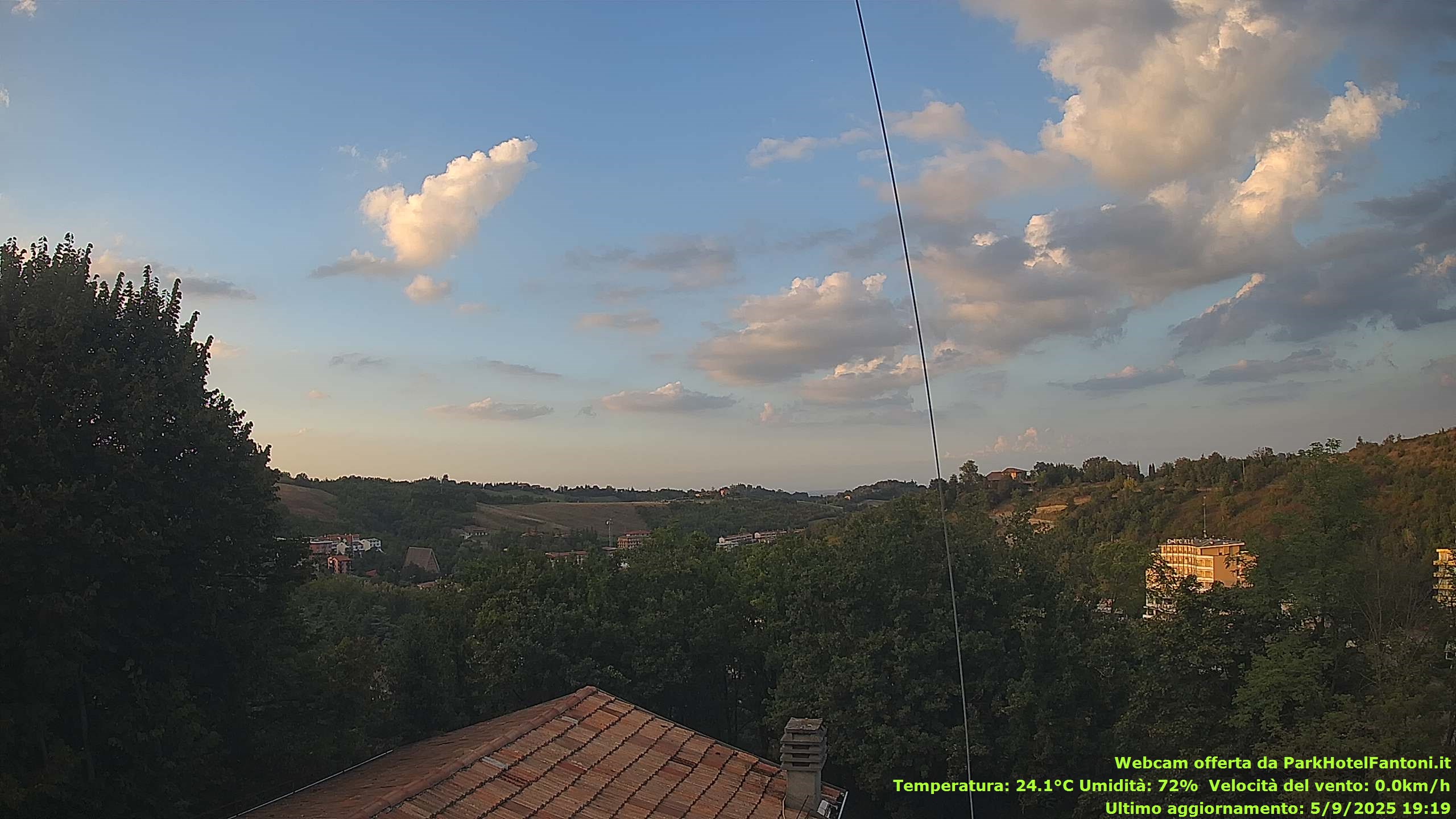 immagine della webcam nei dintorni di Terenzo: webcam Salsomaggiore Terme