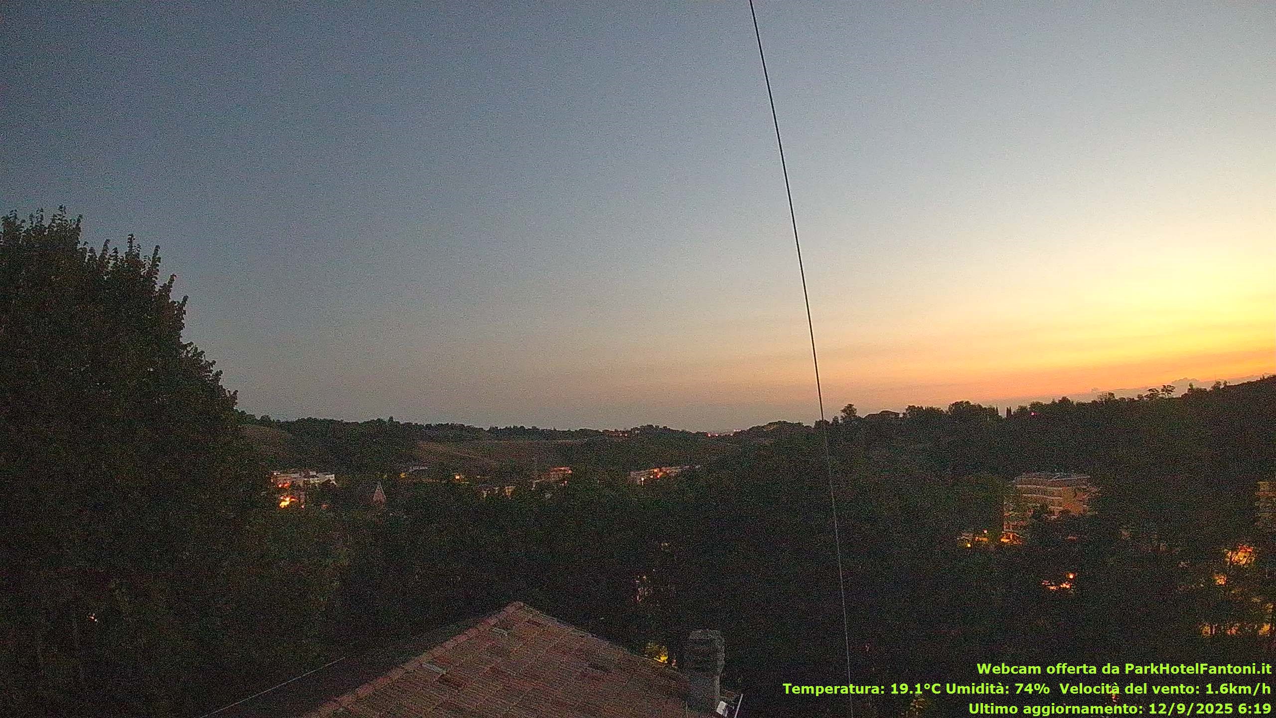 Preview delle webcam di Salsomaggiore Terme