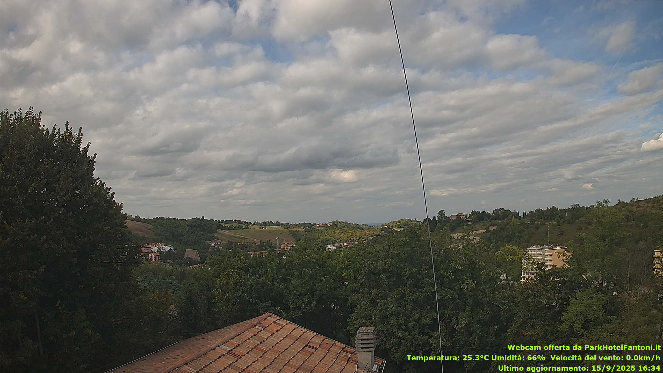 immagine della webcam nei dintorni di Fornovo di Taro: webcam Salsomaggiore Terme