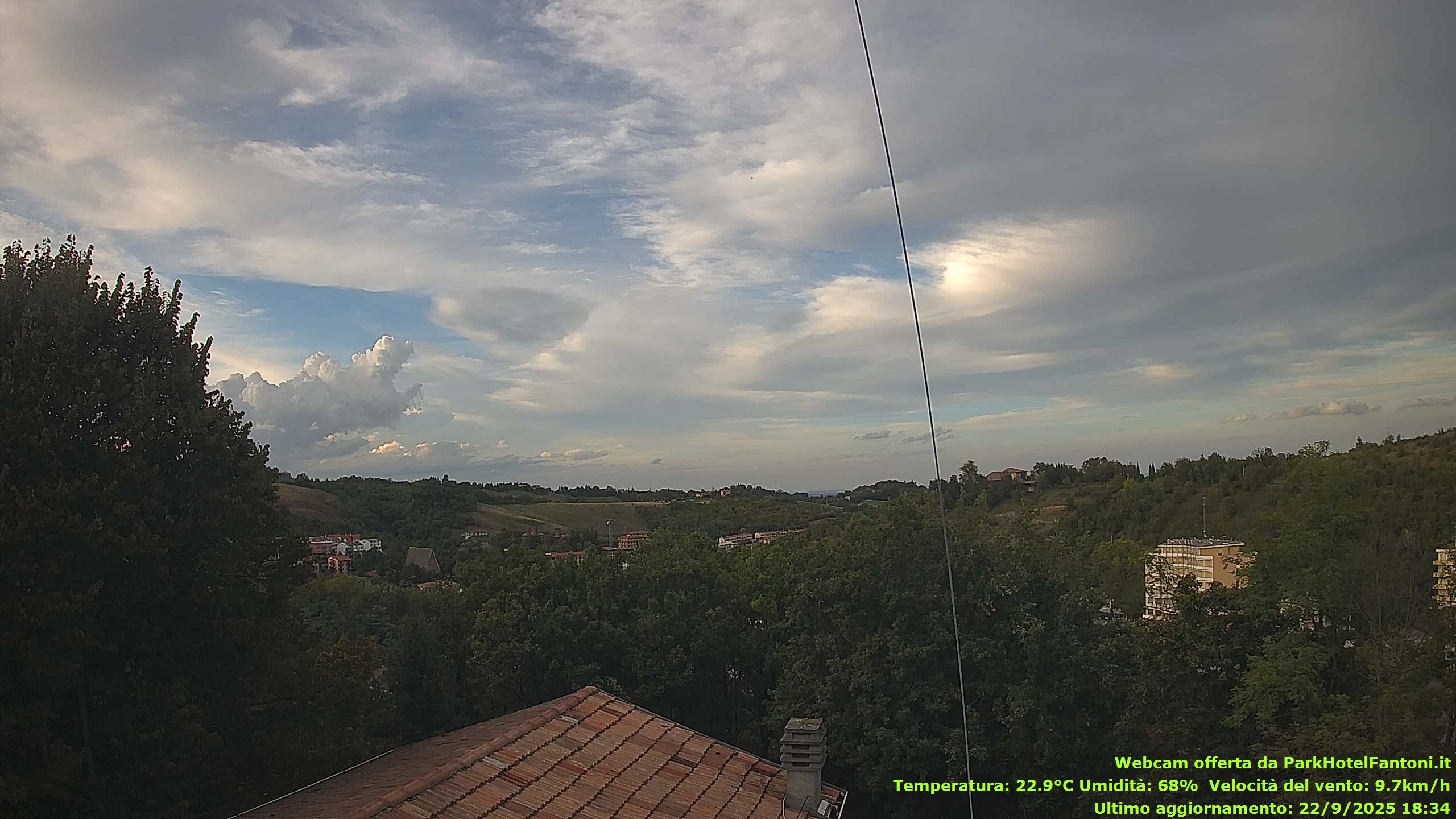 immagine della webcam nei dintorni di Parma: webcam Salsomaggiore Terme