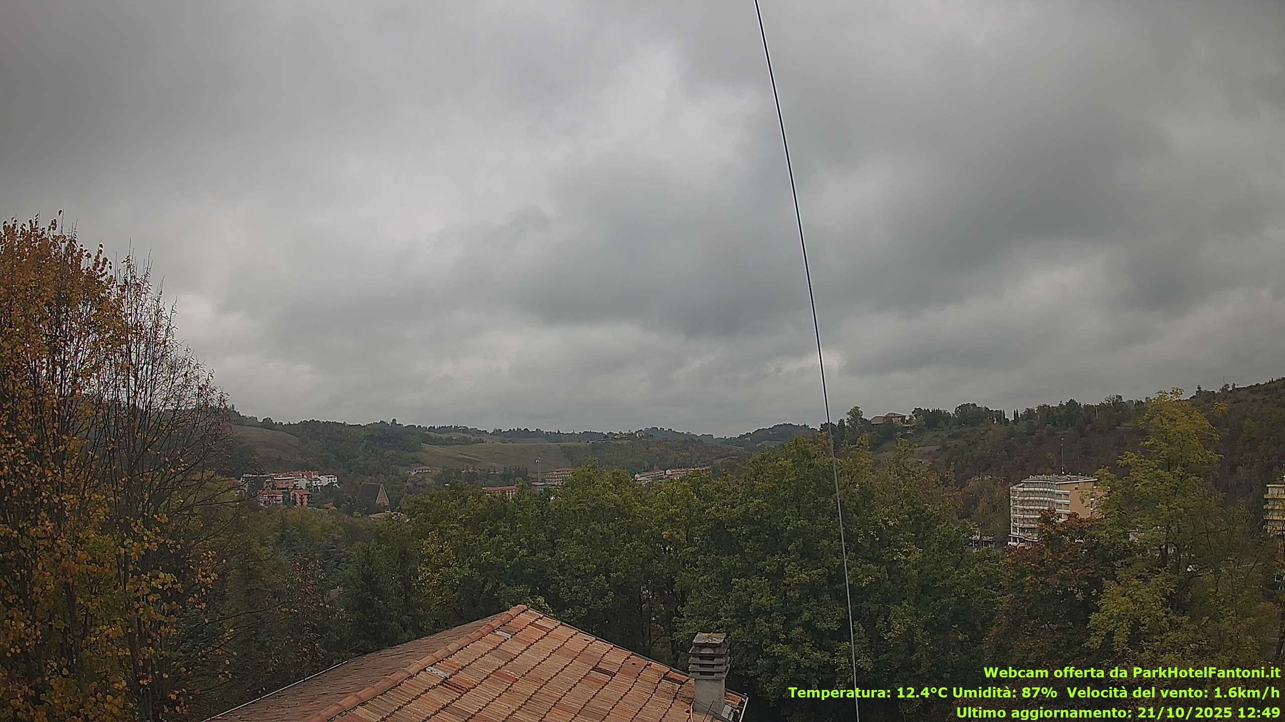 immagine della webcam nei dintorni di Calestano: webcam Salsomaggiore Terme