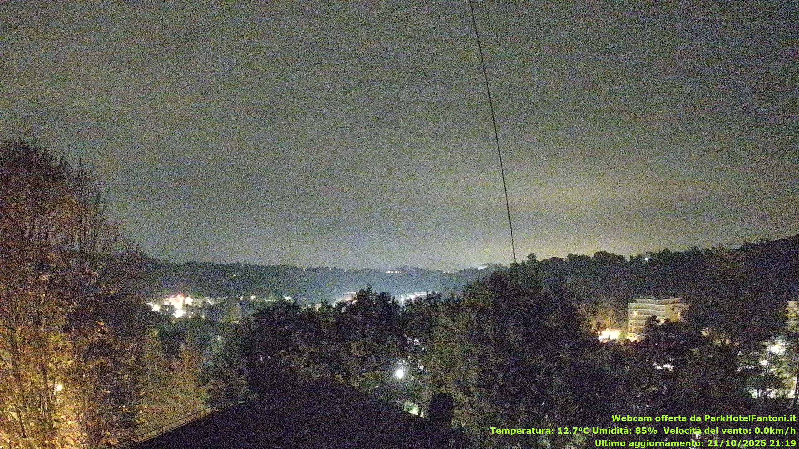 immagine della webcam nei dintorni di Corcagnano: webcam Salsomaggiore Terme