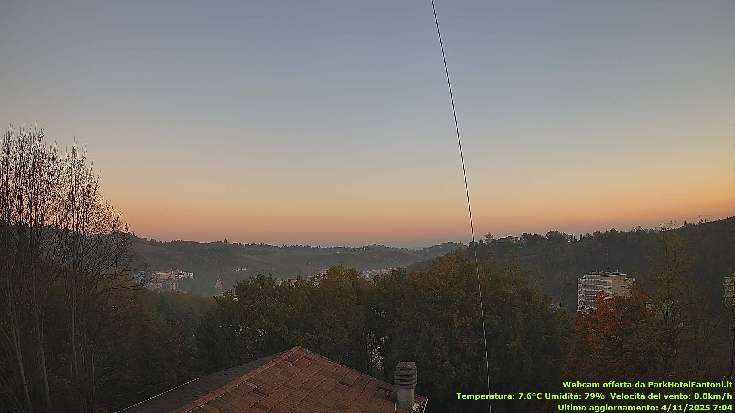 immagine della webcam nei dintorni di Piacenza: webcam Salsomaggiore Terme