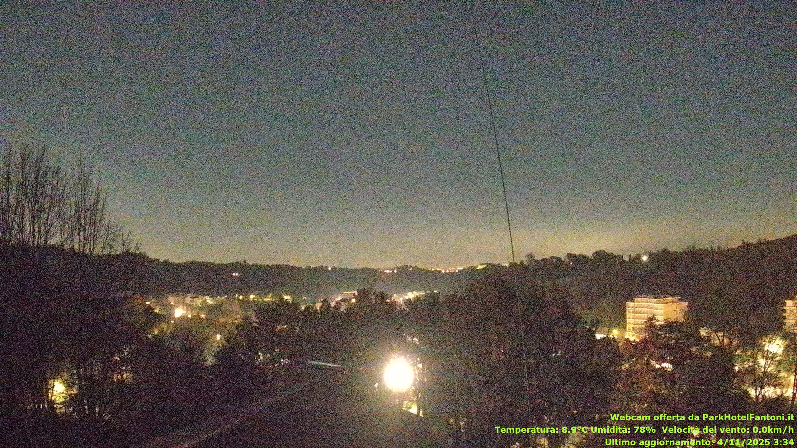 immagine della webcam nei dintorni di San Rocco al Porto: webcam Salsomaggiore Terme