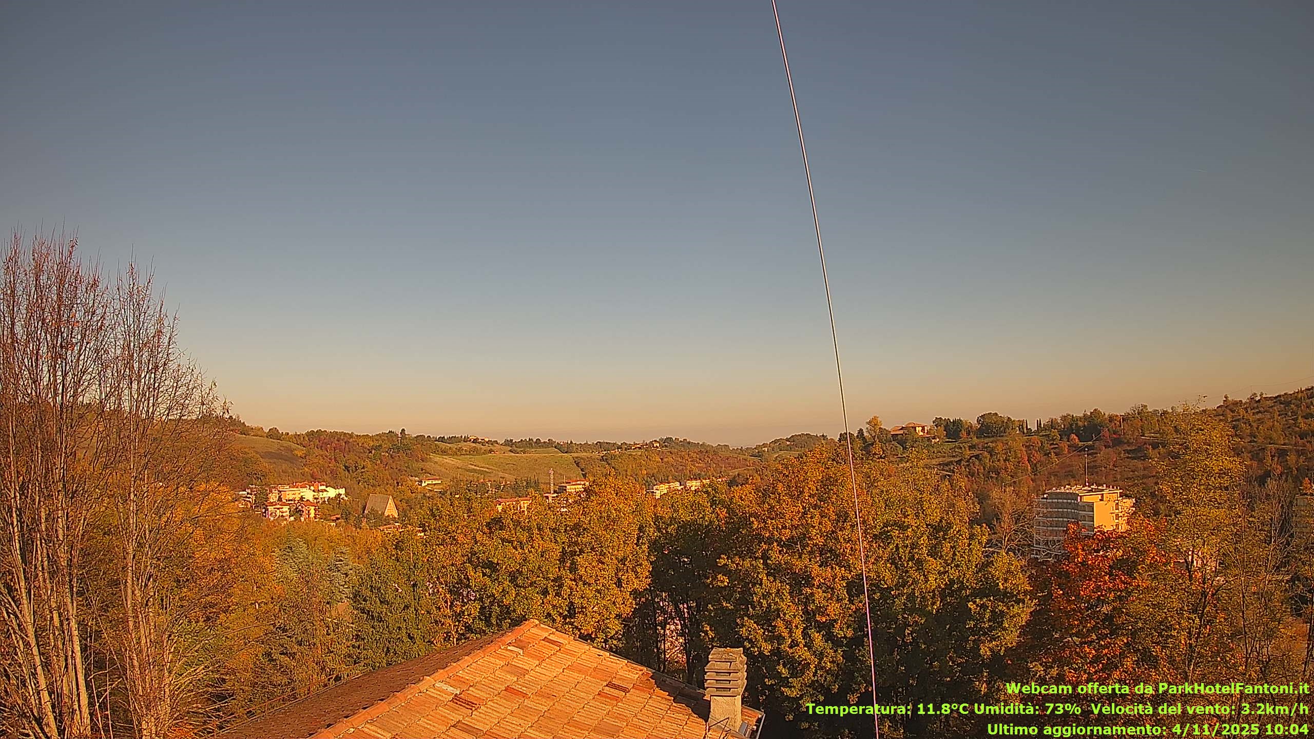 immagine della webcam nei dintorni di Roccabianca: webcam Salsomaggiore Terme