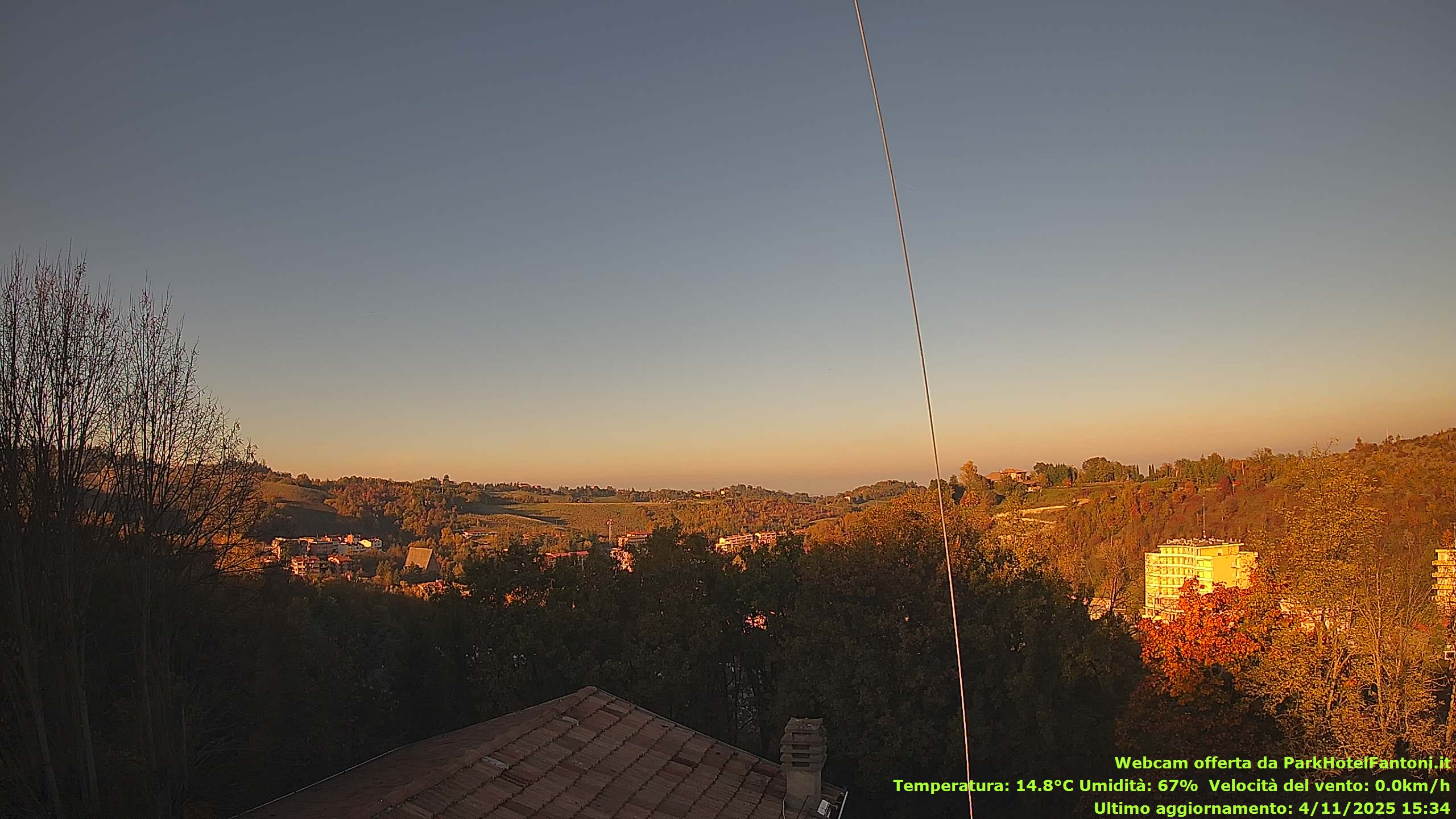immagine della webcam nei dintorni di Grazzano Visconti: webcam Salsomaggiore Terme