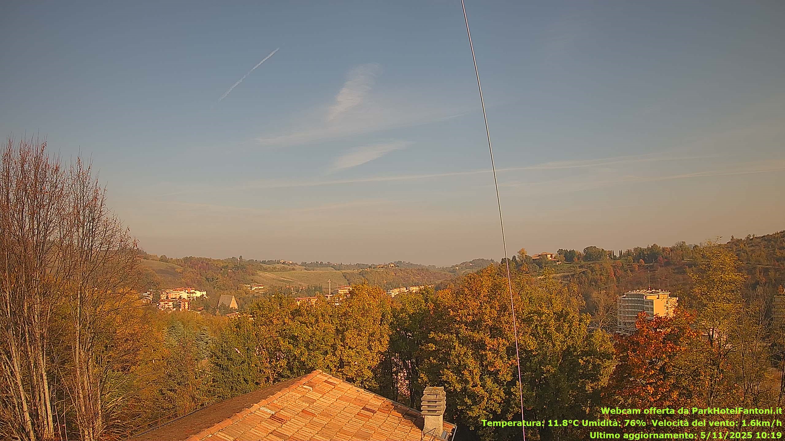 immagine della webcam nei dintorni di Piacenza: webcam Salsomaggiore Terme
