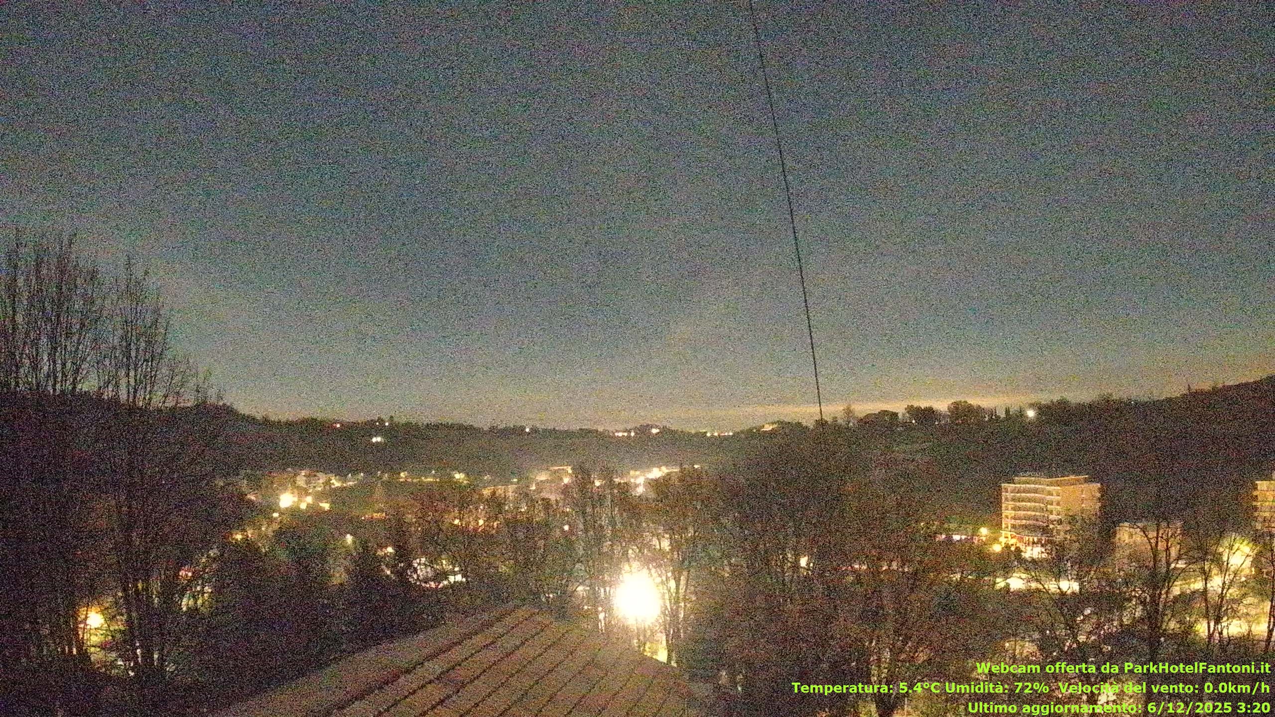 immagine della webcam nei dintorni di Calestano: webcam Salsomaggiore Terme