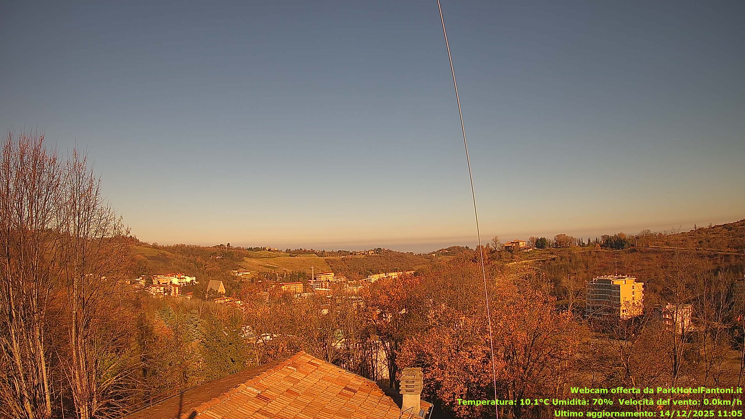 immagine della webcam nei dintorni di Bardi: webcam Salsomaggiore Terme