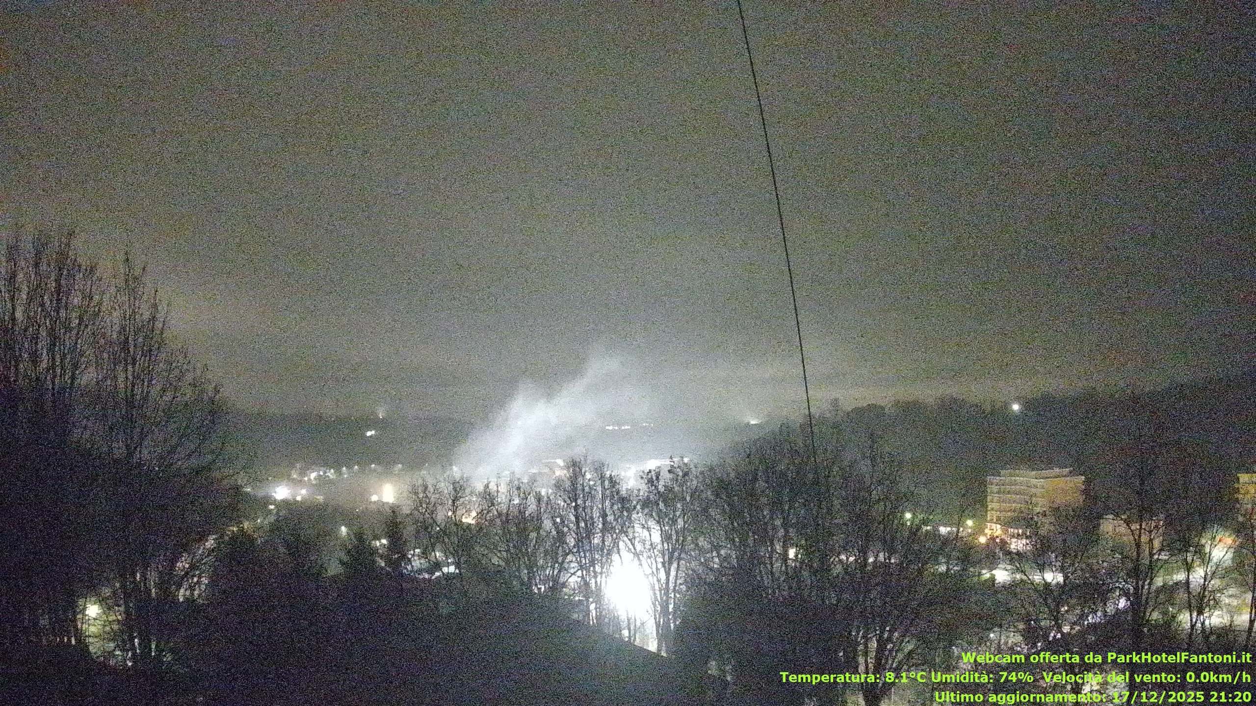 immagine della webcam nei dintorni di Varano de' Melegari: webcam Salsomaggiore Terme