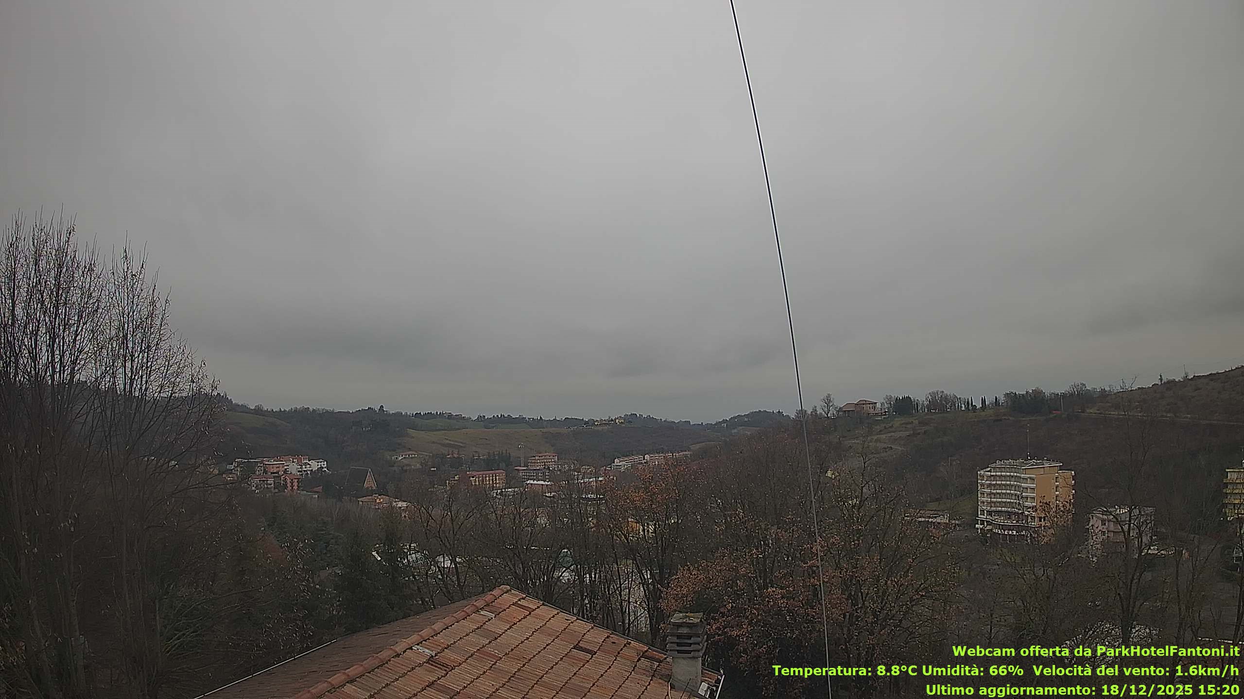 immagine della webcam nei dintorni di San Rocco al Porto: webcam Salsomaggiore Terme