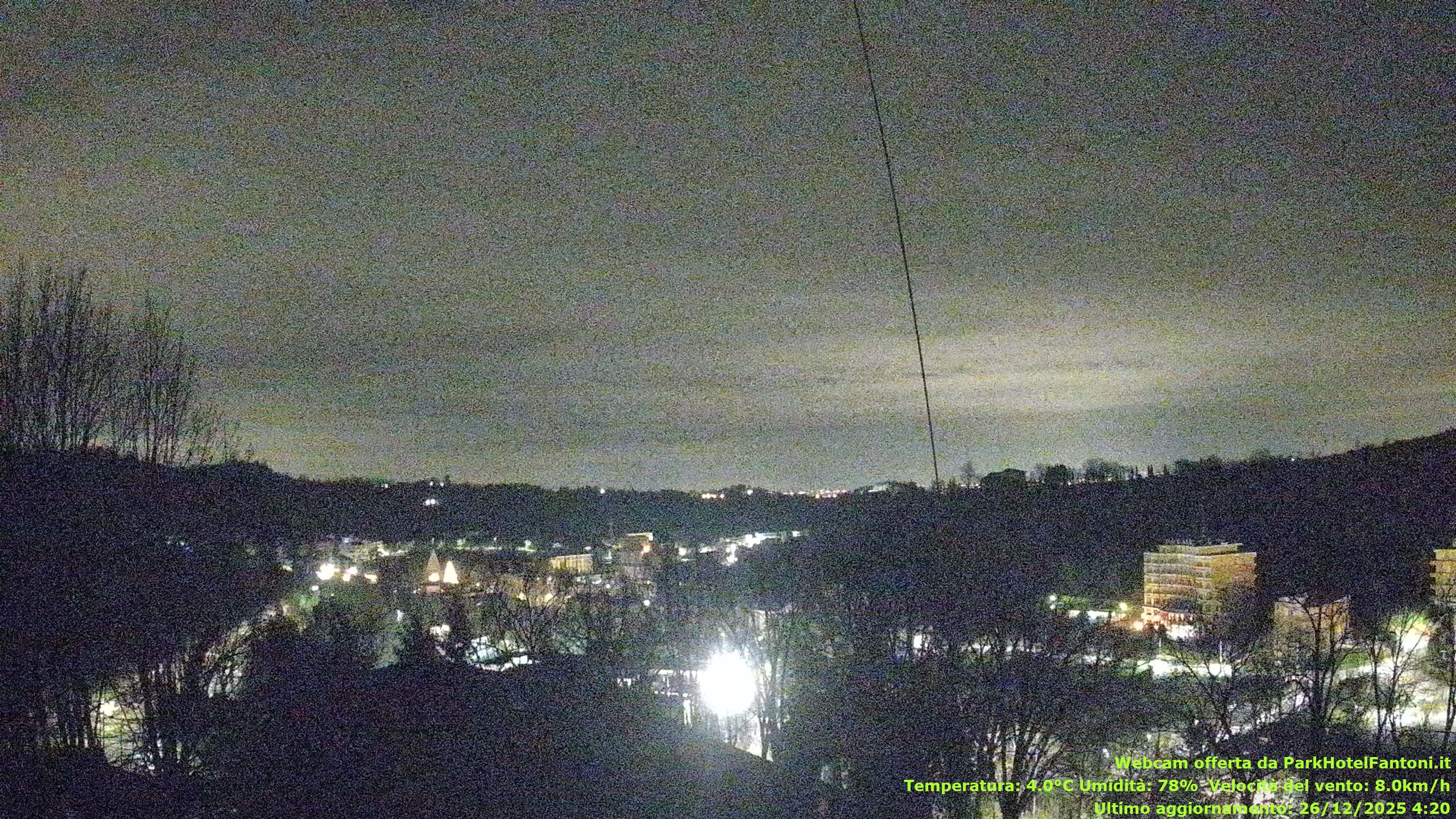 immagine della webcam nei dintorni di Felino: webcam Salsomaggiore Terme