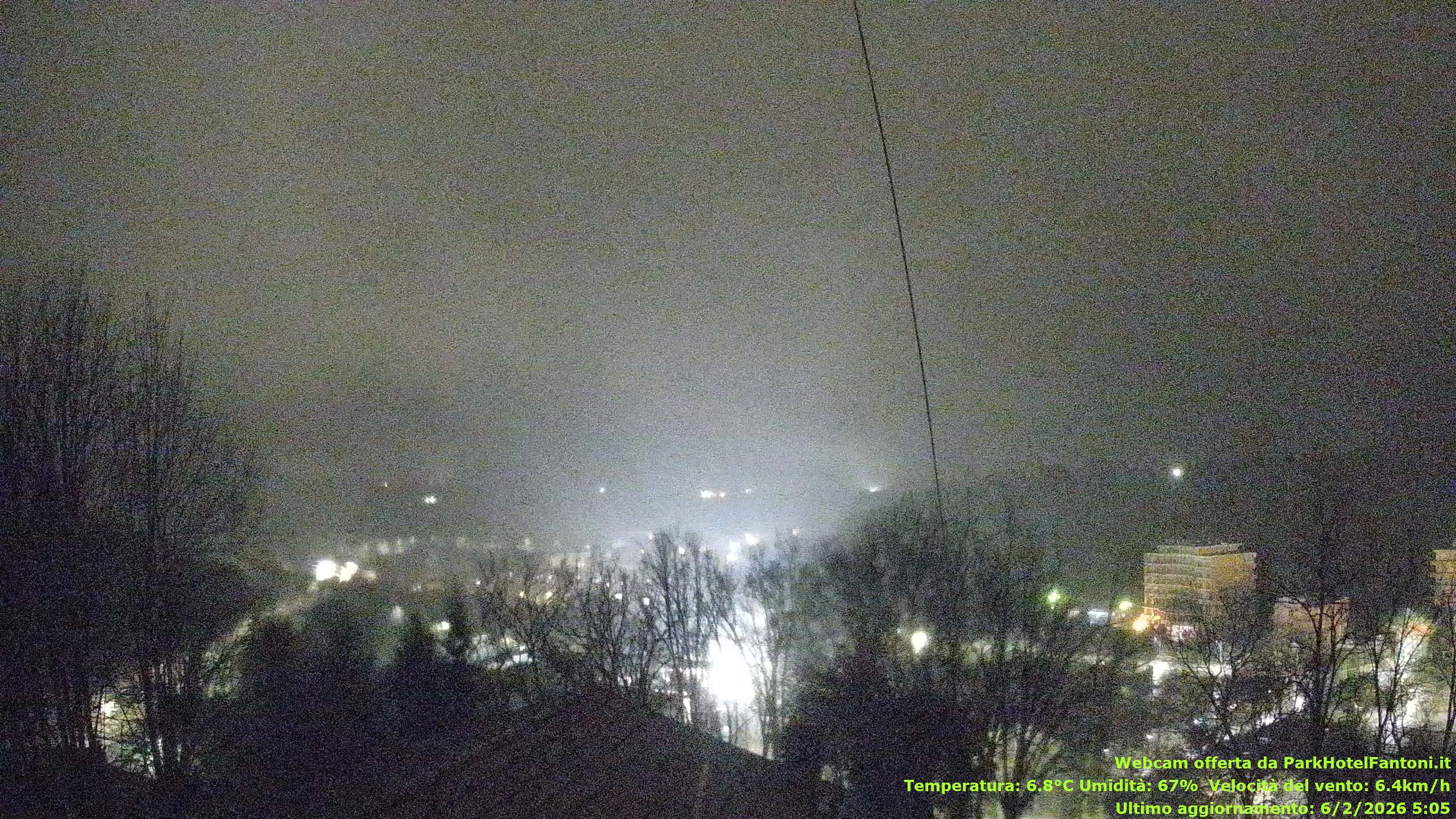 immagine della webcam nei dintorni di Piacenza: webcam Salsomaggiore Terme