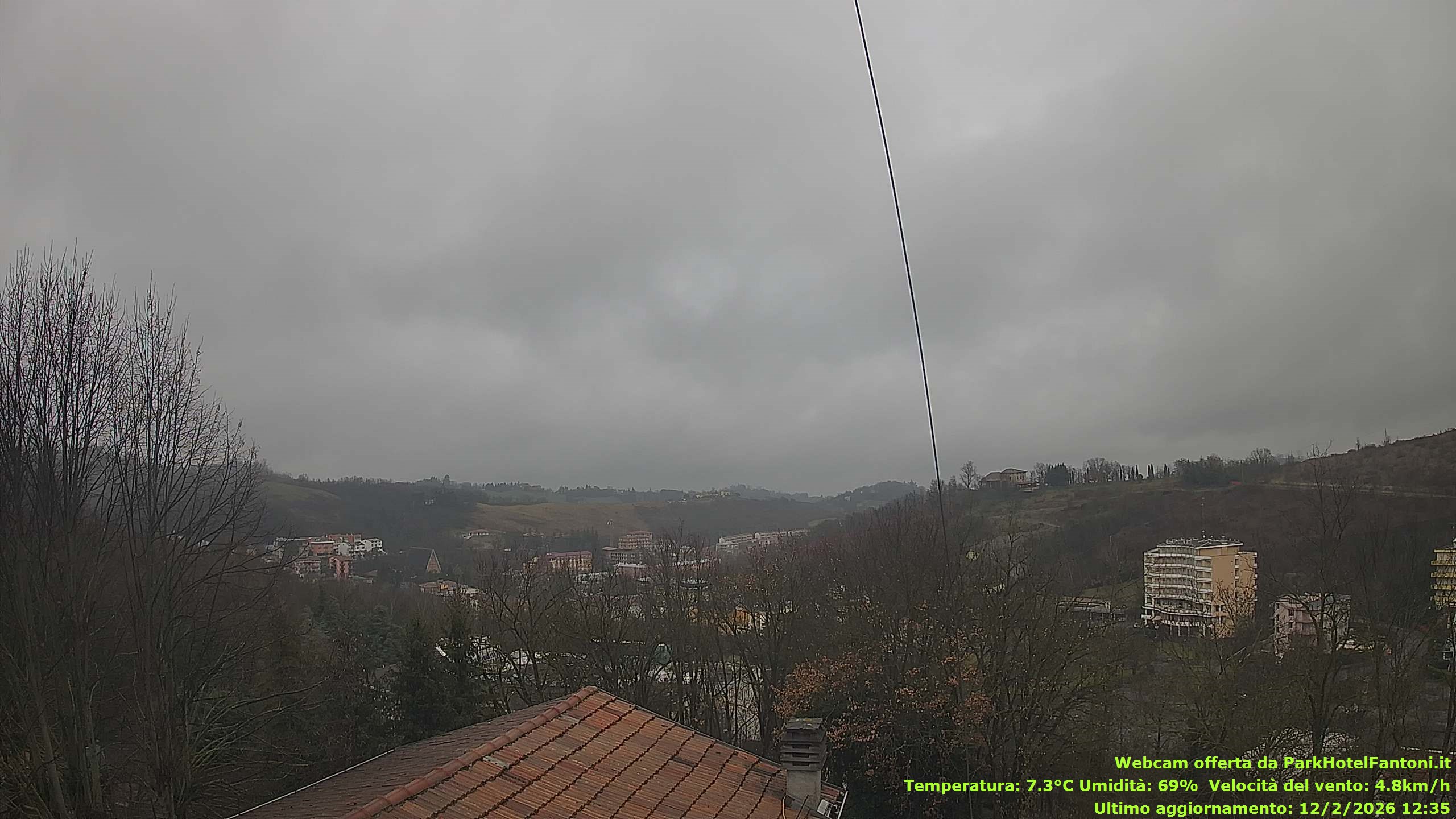 immagine della webcam nei dintorni di Varano de' Melegari: webcam Salsomaggiore Terme