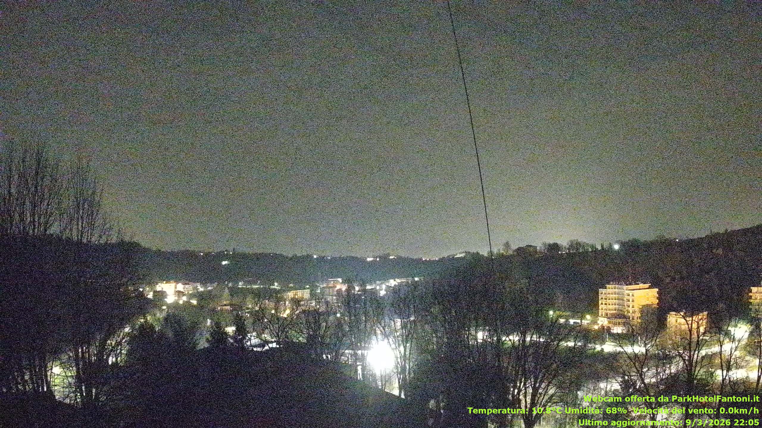 immagine della webcam nei dintorni di Corcagnano: webcam Salsomaggiore Terme