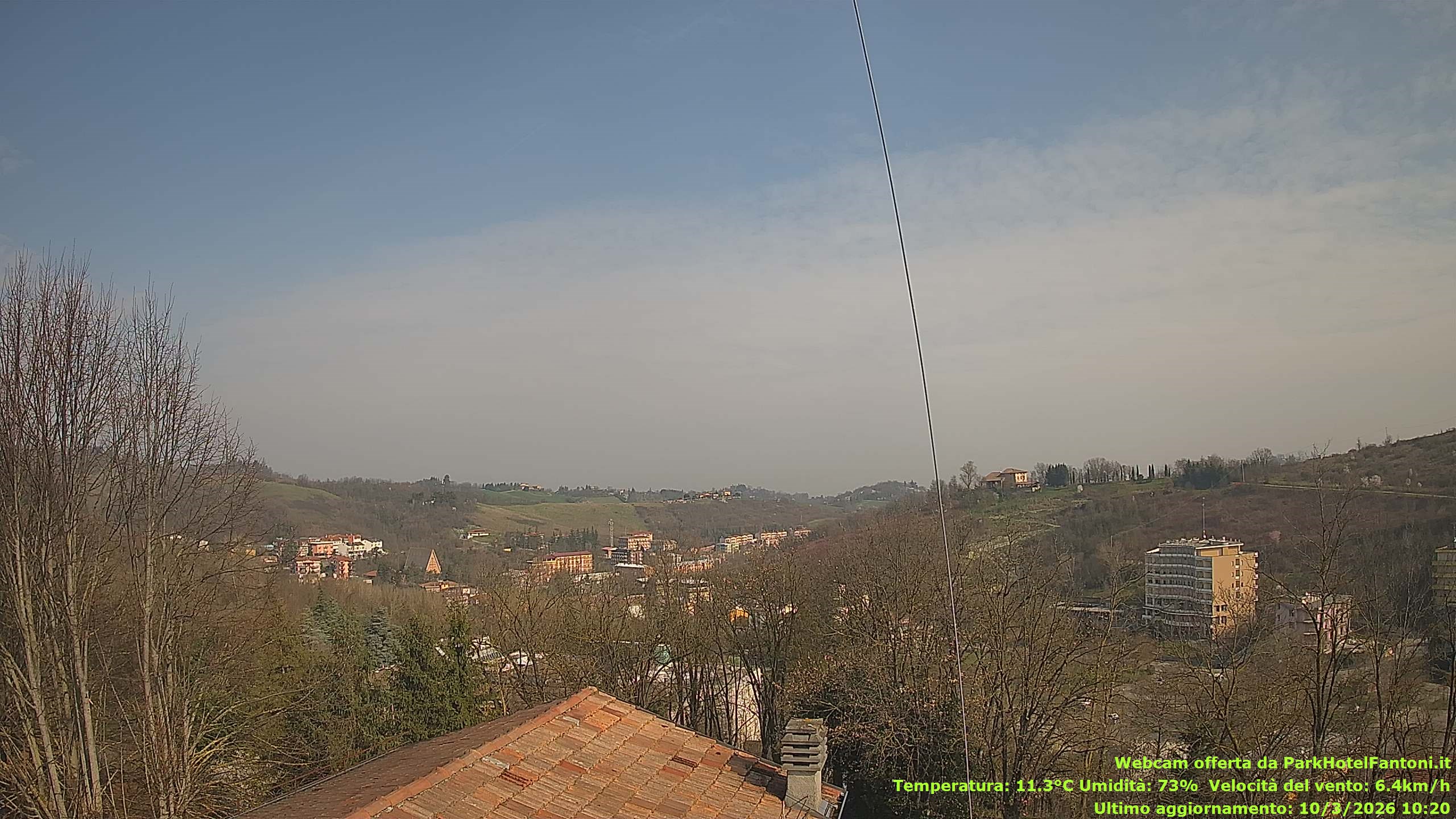 immagine della webcam nei dintorni di Calestano: webcam Salsomaggiore Terme