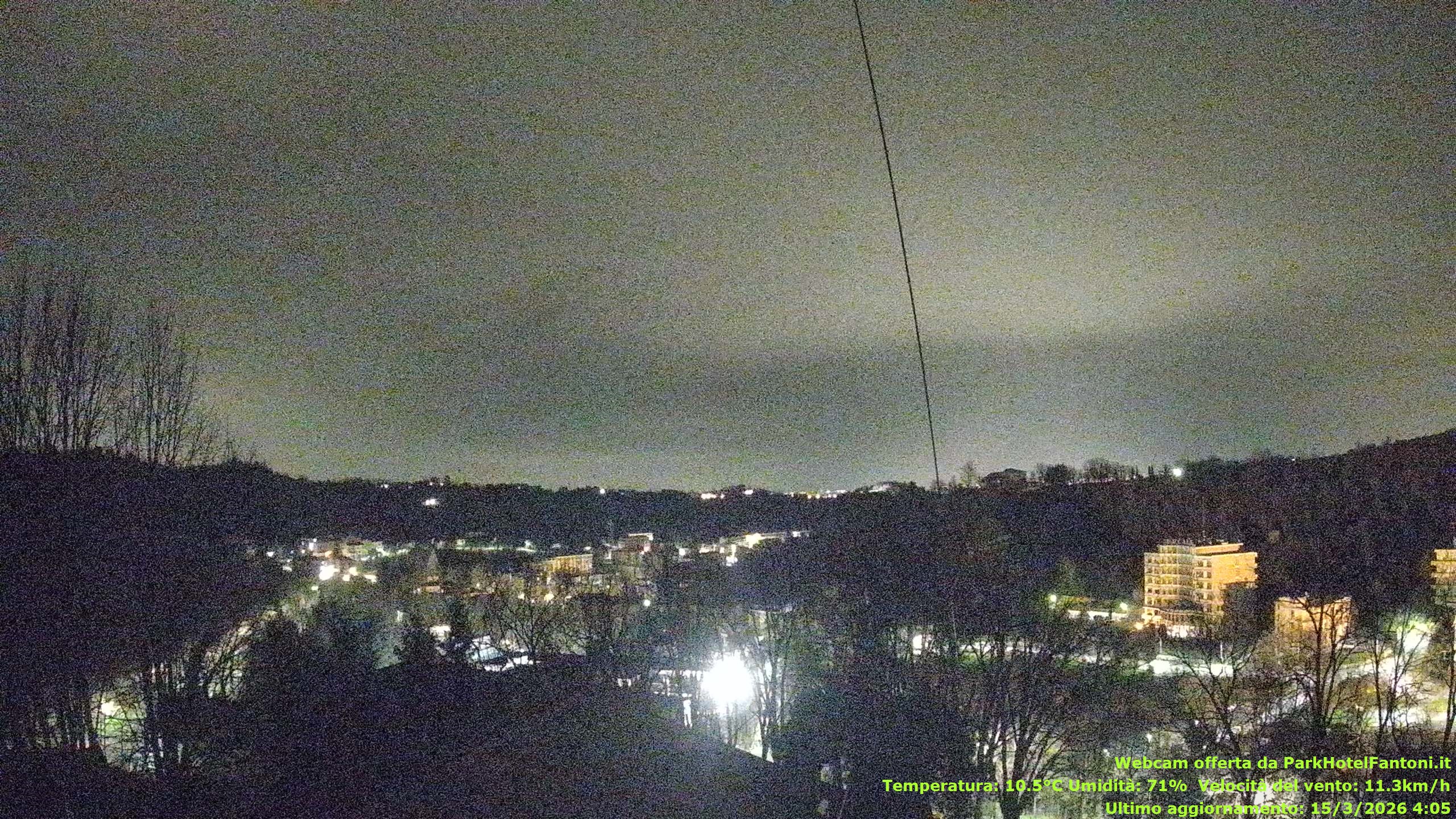 immagine della webcam nei dintorni di Fornovo di Taro: webcam Salsomaggiore Terme