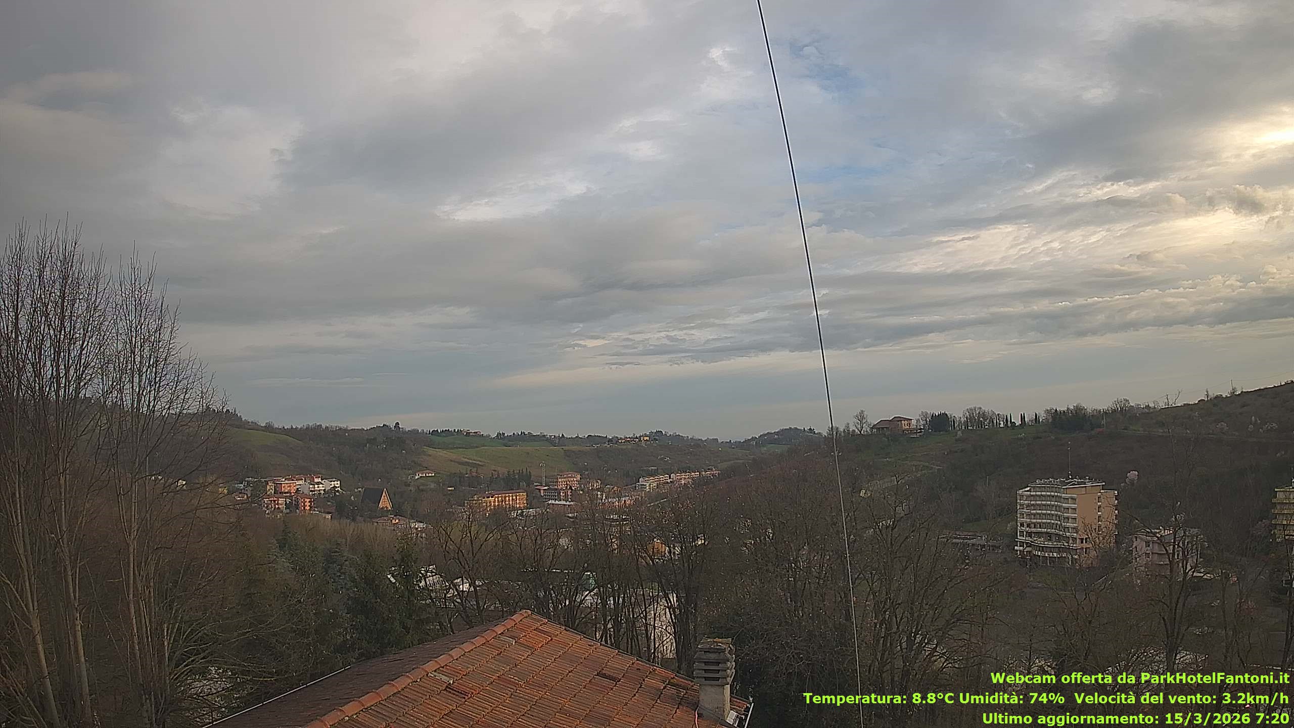 immagine della webcam nei dintorni di Calestano: webcam Salsomaggiore Terme