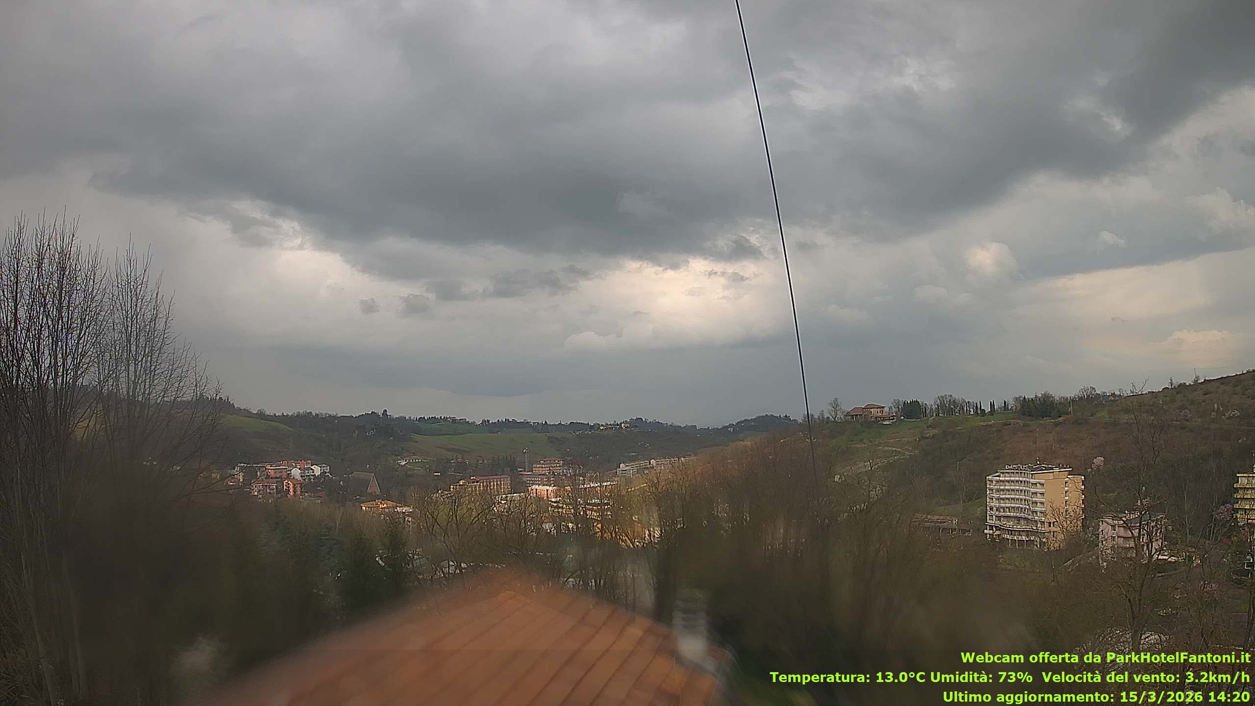 immagine della webcam nei dintorni di Morfasso: webcam Salsomaggiore Terme