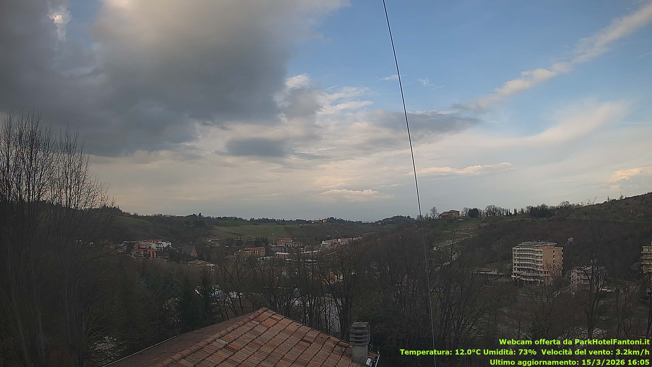 immagine della webcam nei dintorni di Terenzo: webcam Salsomaggiore Terme