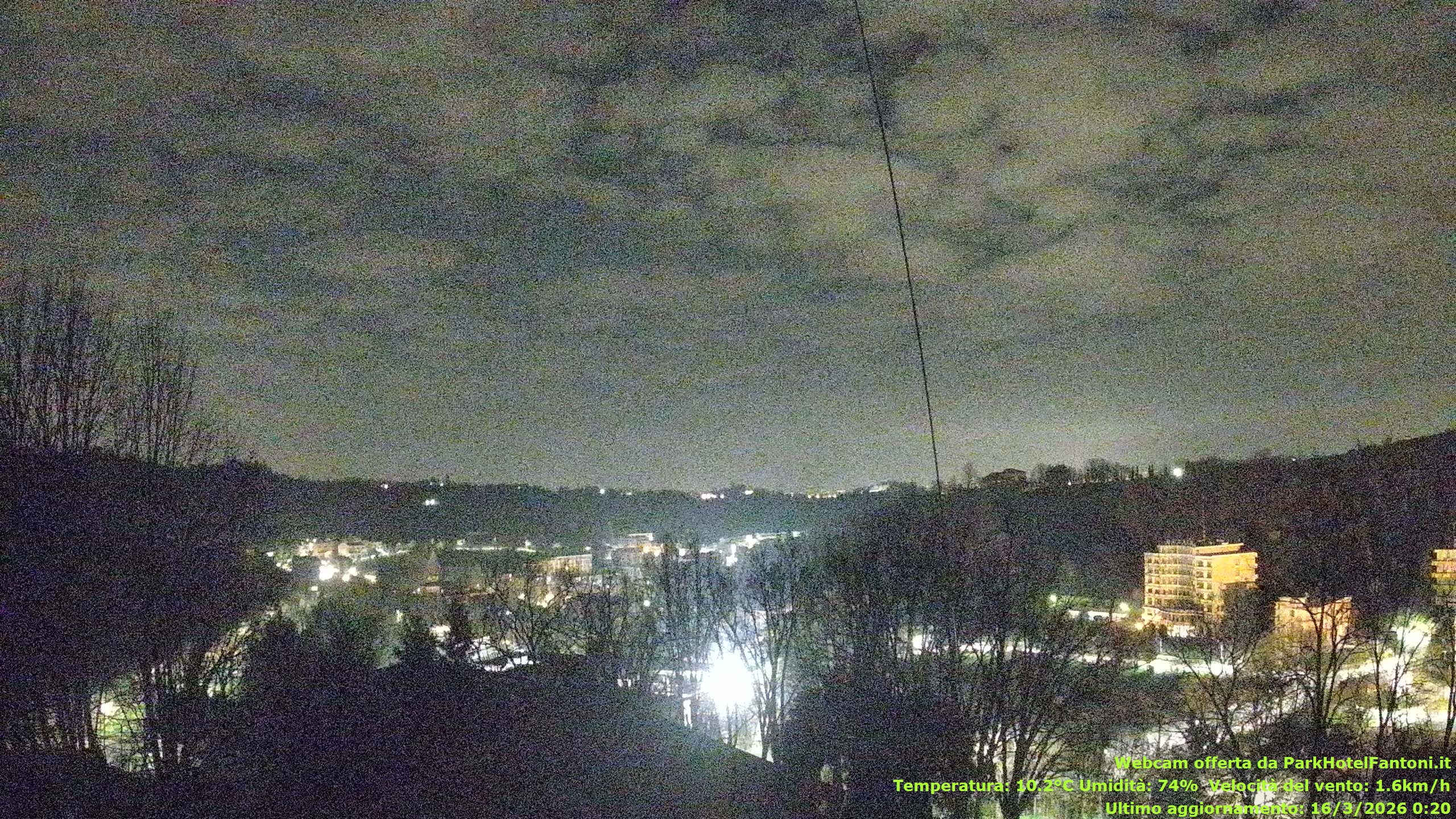 immagine della webcam nei dintorni di Piacenza: webcam Salsomaggiore Terme