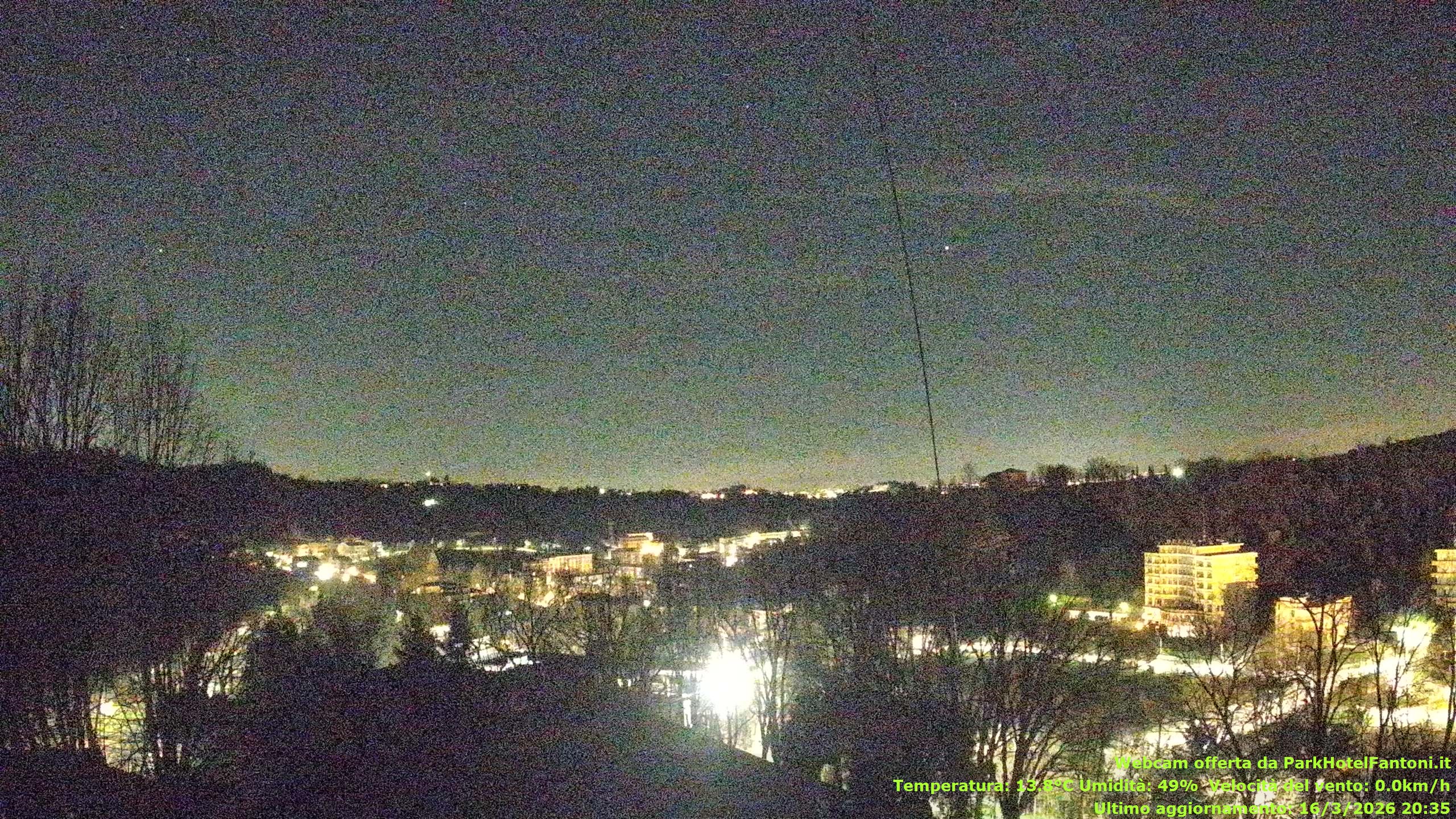 immagine della webcam nei dintorni di Grazzano Visconti: webcam Salsomaggiore Terme