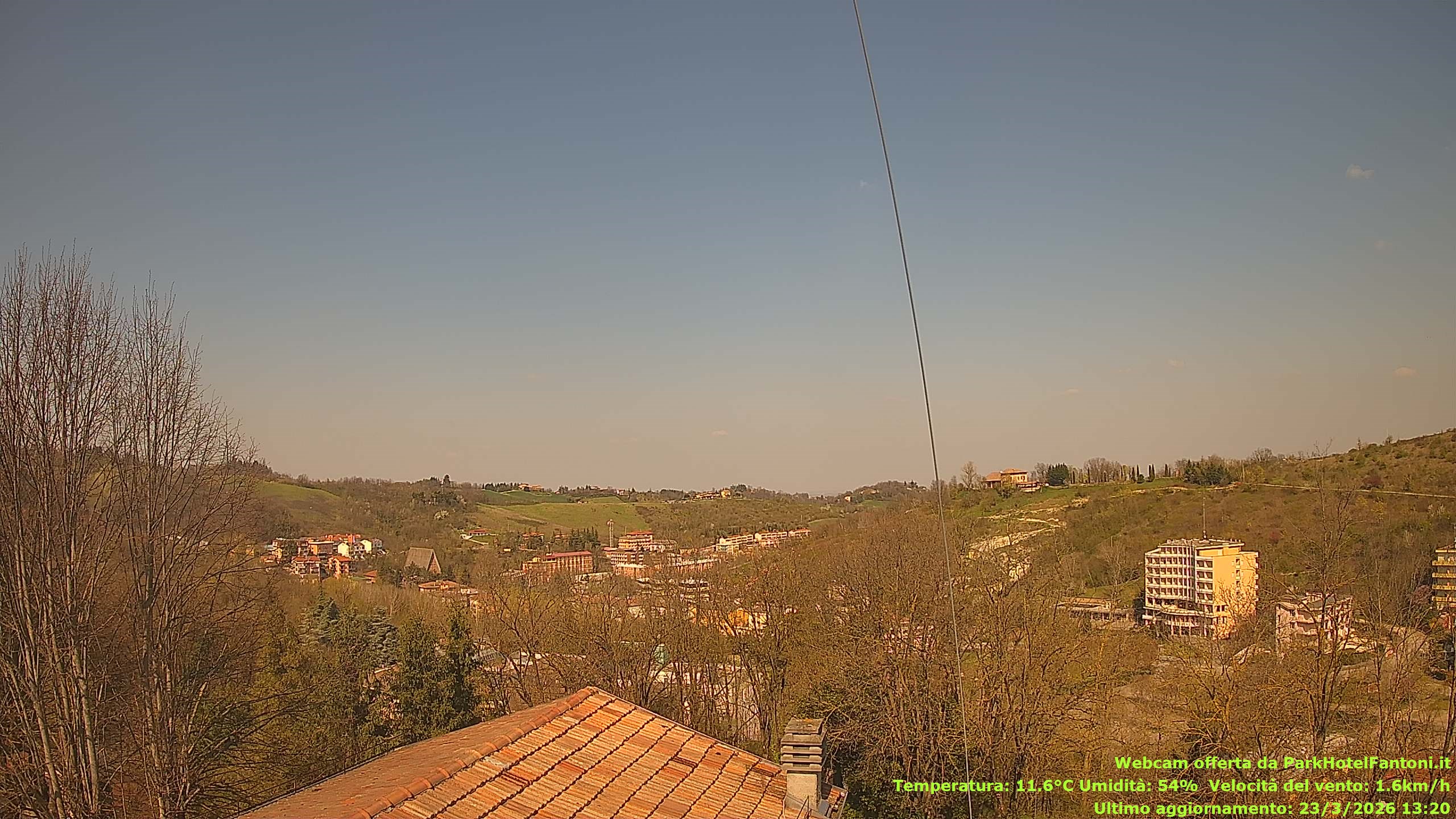 immagine della webcam nei dintorni di Piacenza: webcam Salsomaggiore Terme