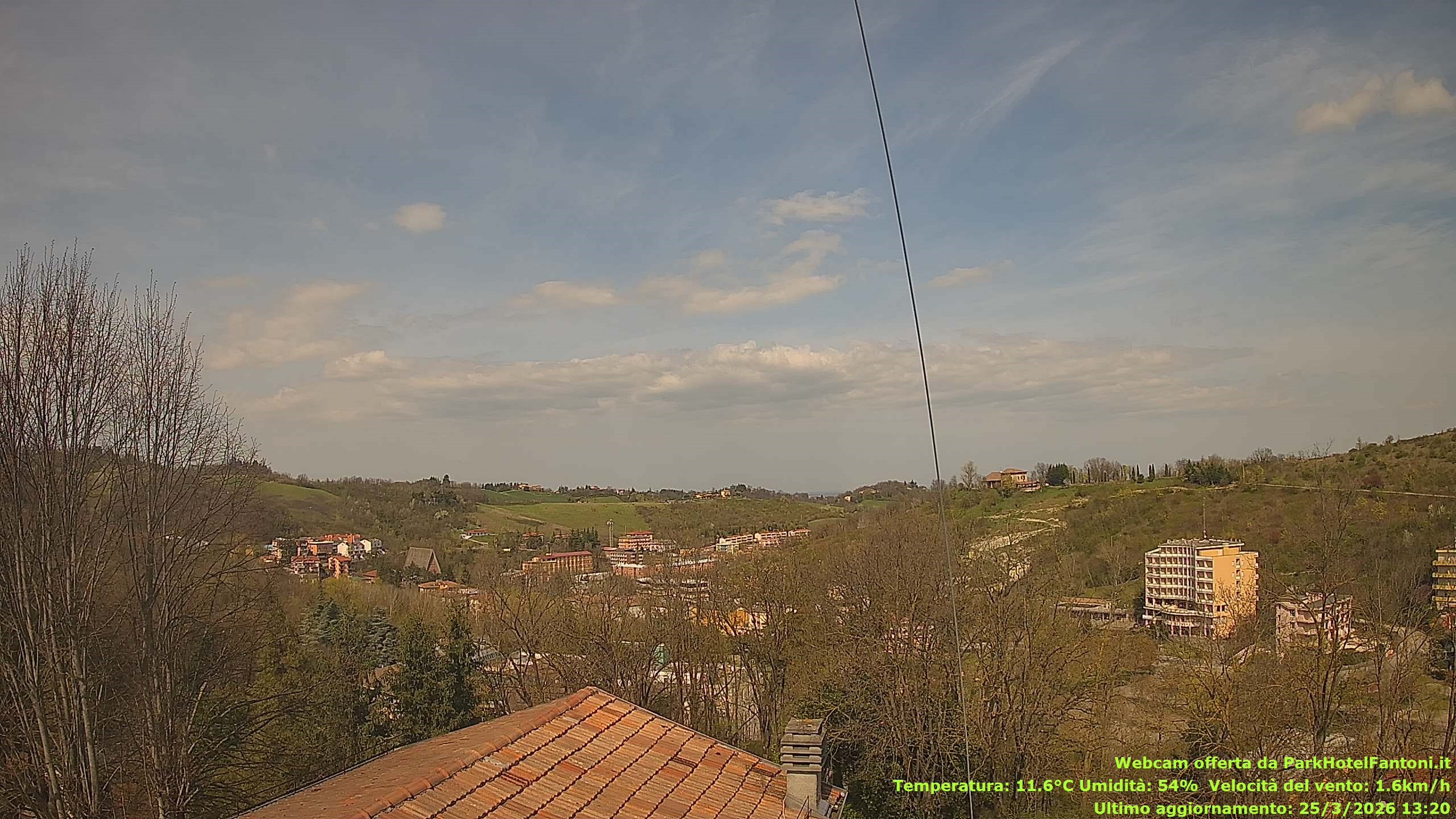 immagine della webcam nei dintorni di Felino: webcam Salsomaggiore Terme