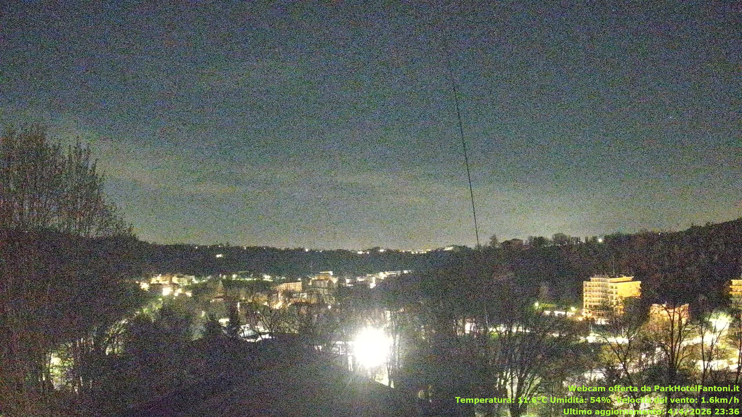 immagine della webcam nei dintorni di Parma Aeroporto: webcam Salsomaggiore Terme