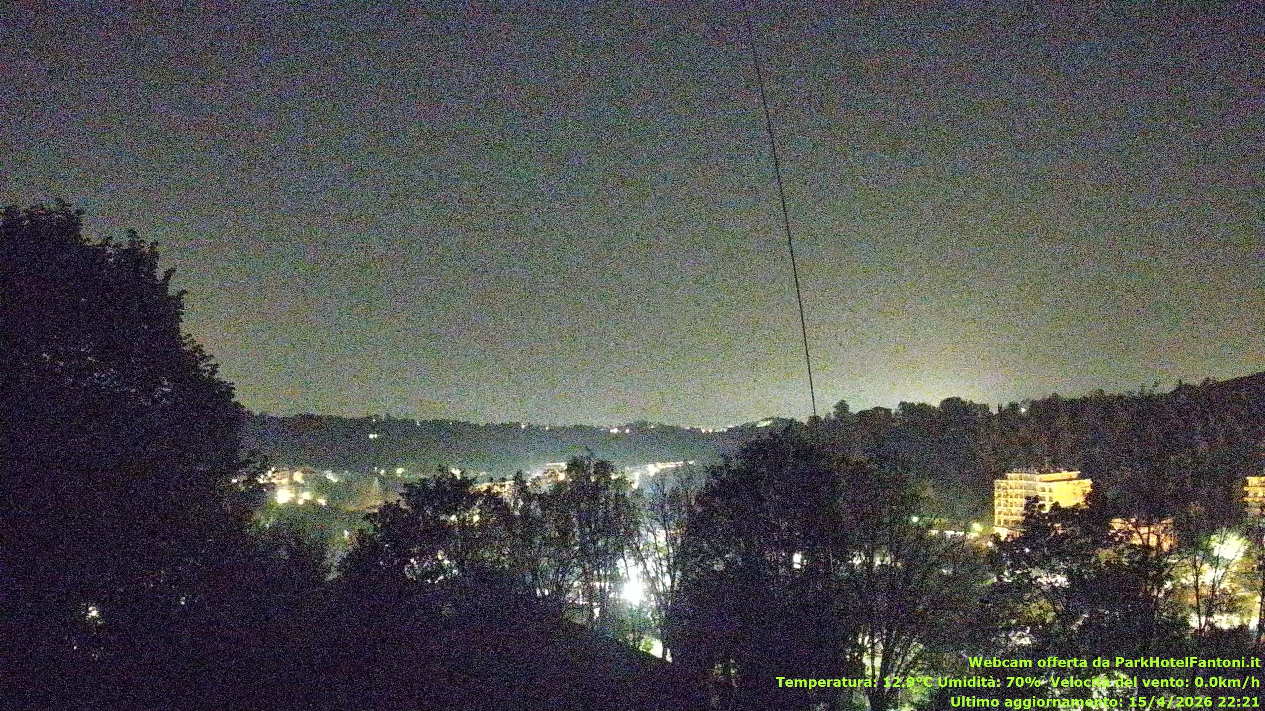 immagine della webcam nei dintorni di Varano de' Melegari: webcam Salsomaggiore Terme